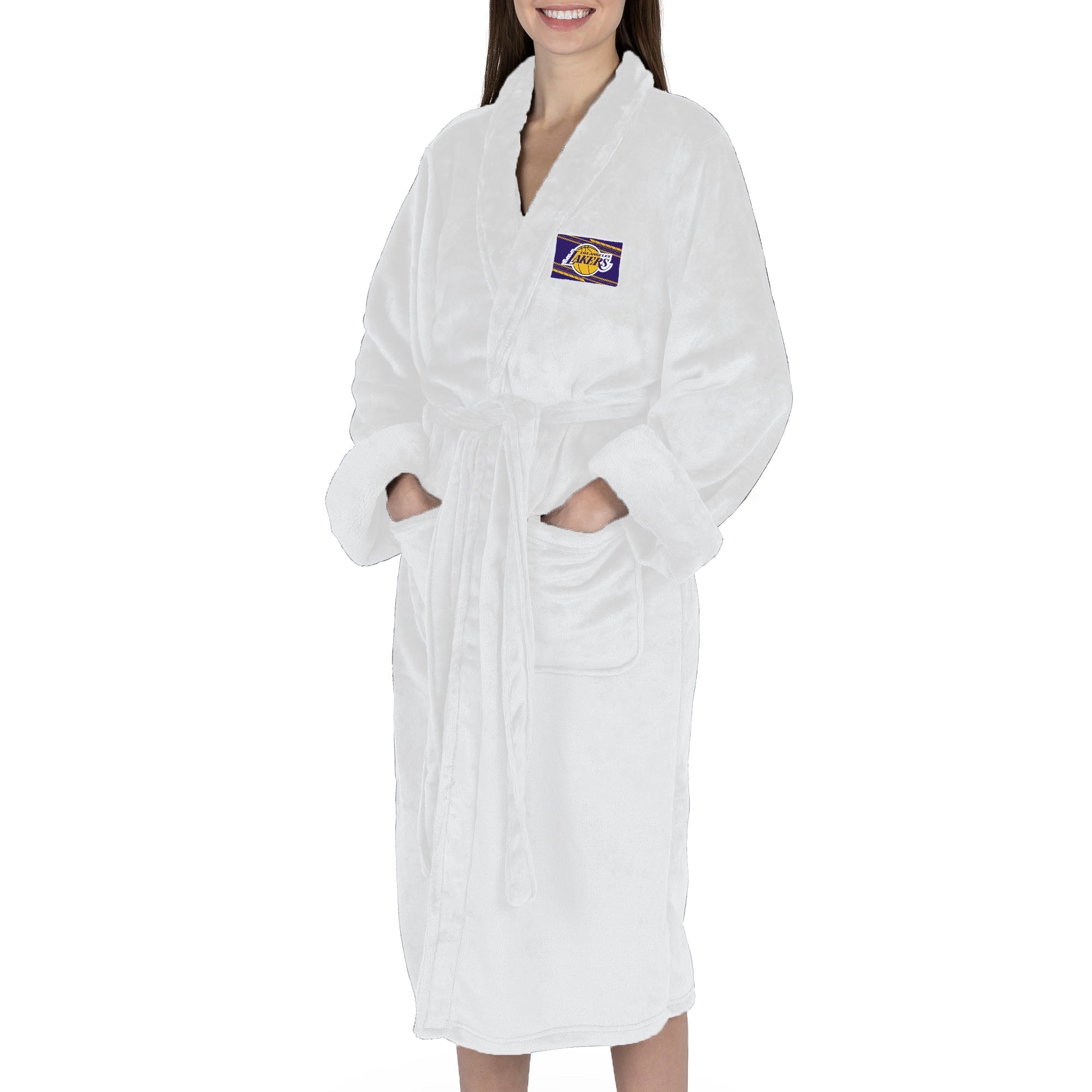 Los Angeles Lakers NBA Fast Track Silk Touch Robe Small/Medium