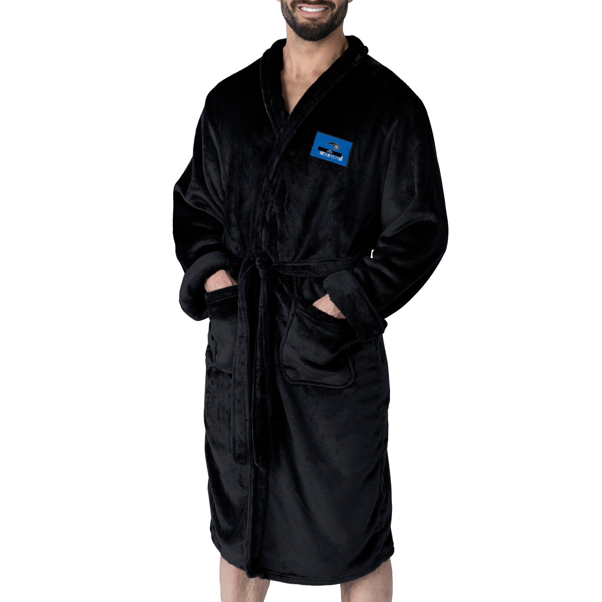 Orlando Magic #1 Dad Silk Touch Robe S/M Black