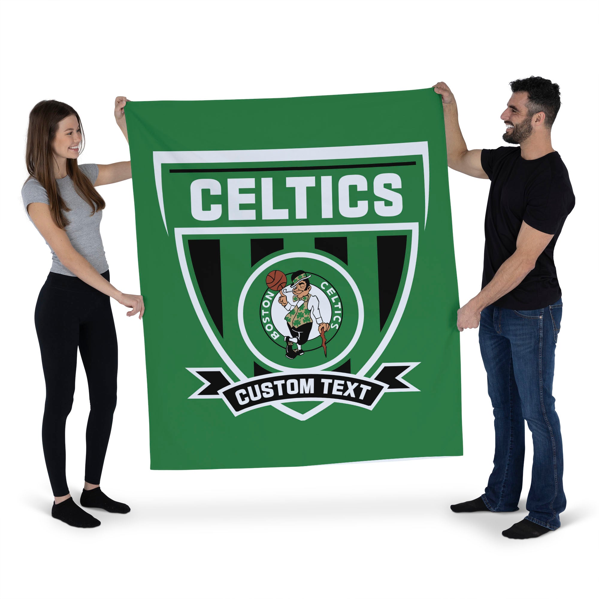 NBA Boston Celtics Allegiance Personalized Wall Hanging 50x60 Inches