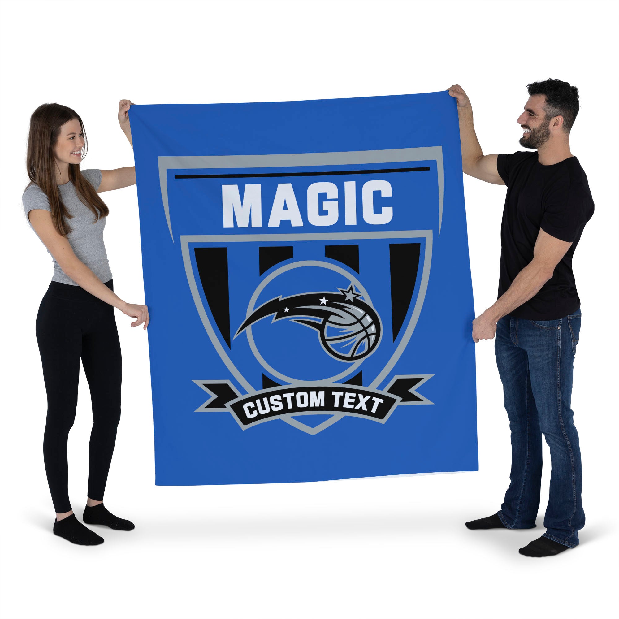 NBA Orlando Magic Allegiance Personalized Wall Hanging 50x60 Inches