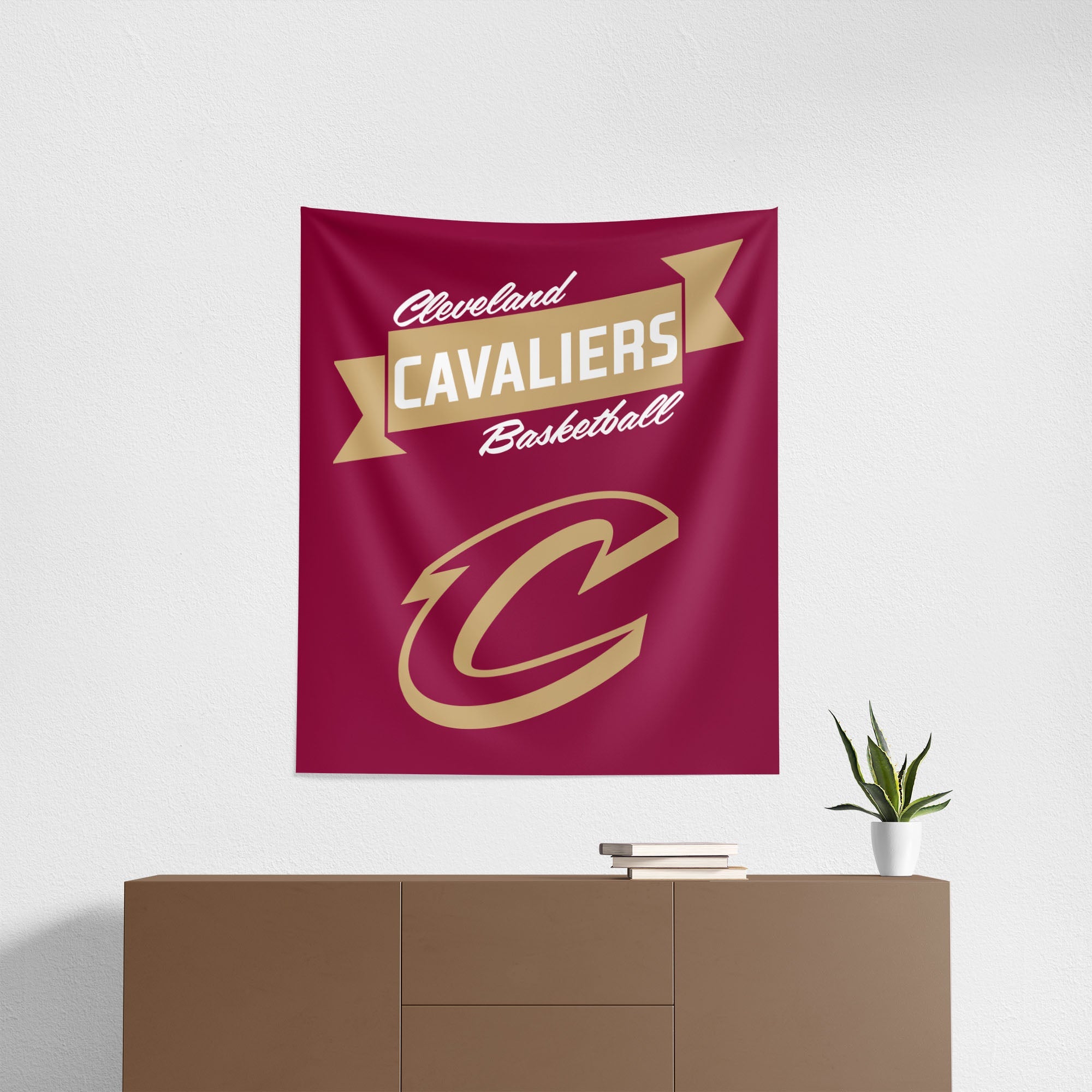 NBA Cleveland Cavaliers Premium Wall Hanging 34 x 40 Inches