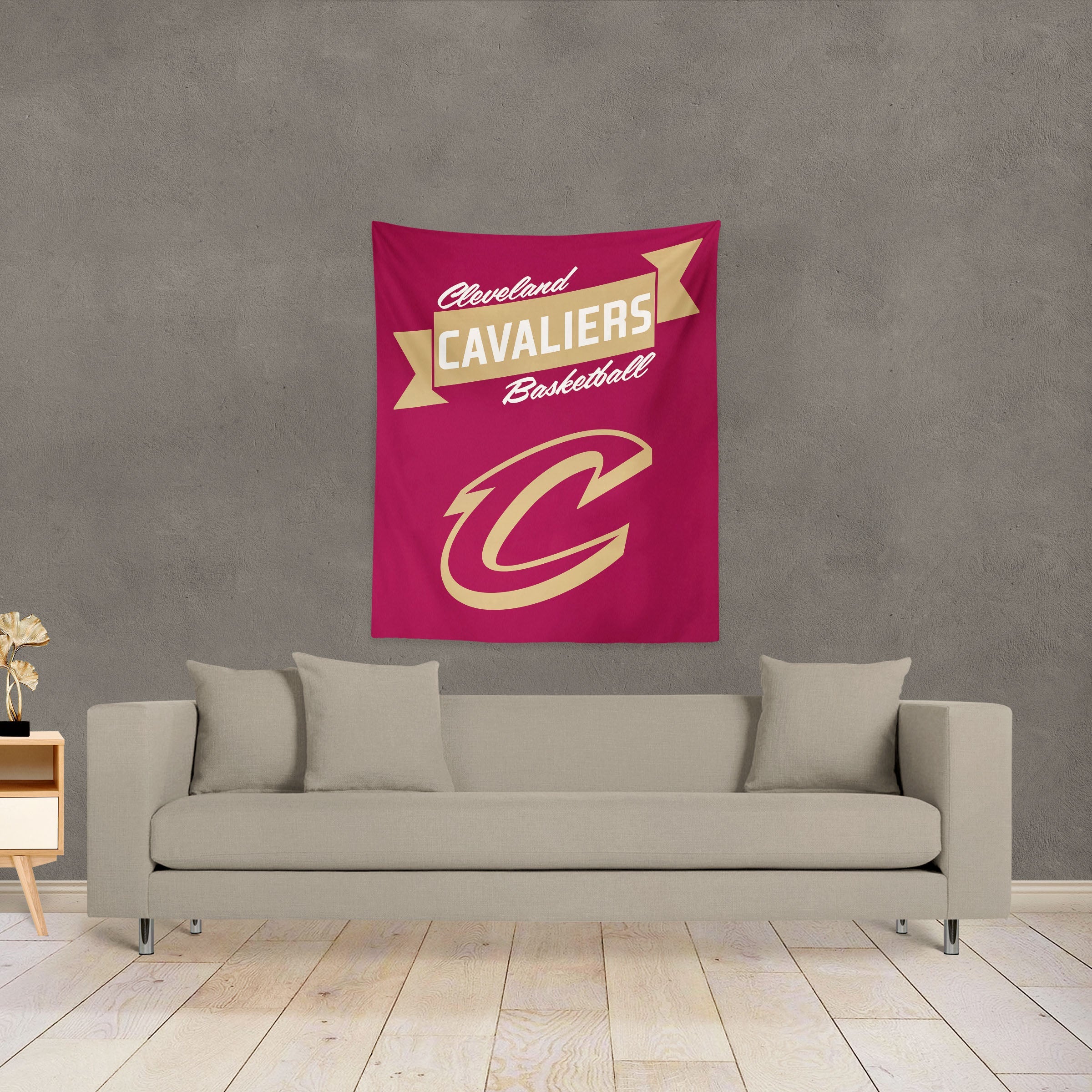 NBA Cleveland Cavaliers Premium Wall Hanging 34 x 40 Inches