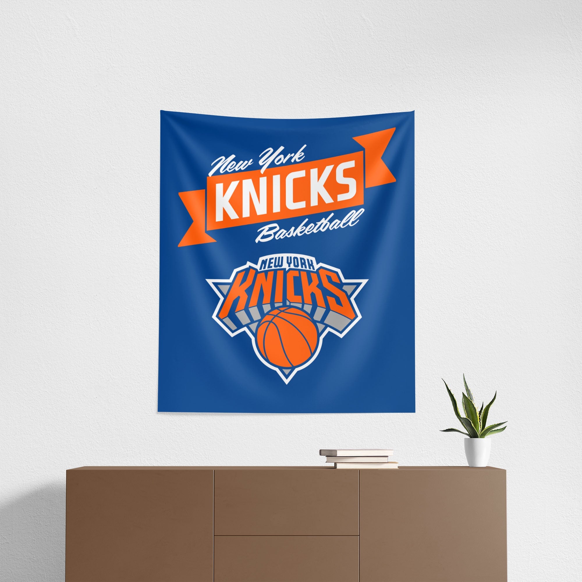 NBA New York Knicks Premium Wall Hanging 34x40 Inches