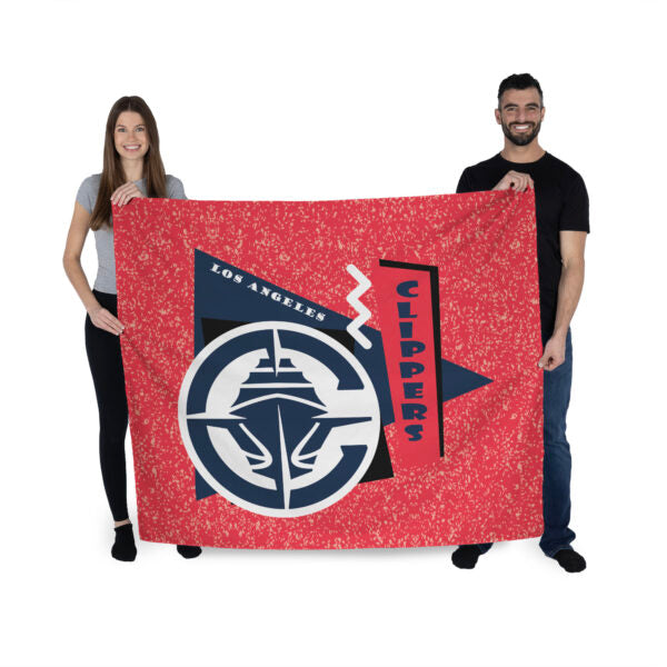 NBA Los Angeles Clippers Funky Fresh Wall Hanging 34 x 40 Inches