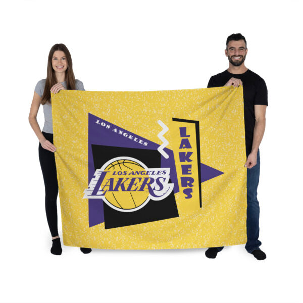 NBA Los Angeles Lakers Funky Fresh Wall Hanging 34 x 40 Inches