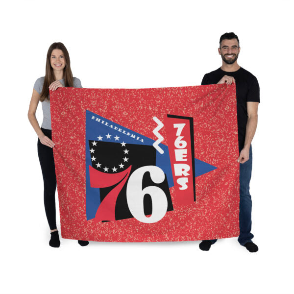 NBA Philadelphia 76ers Funky Fresh Wall Hanging 34 x 40 Inches