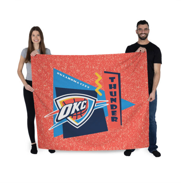 NBA Oklahoma City Thunder Funky Fresh Wall Hanging 34 x 40 Inches