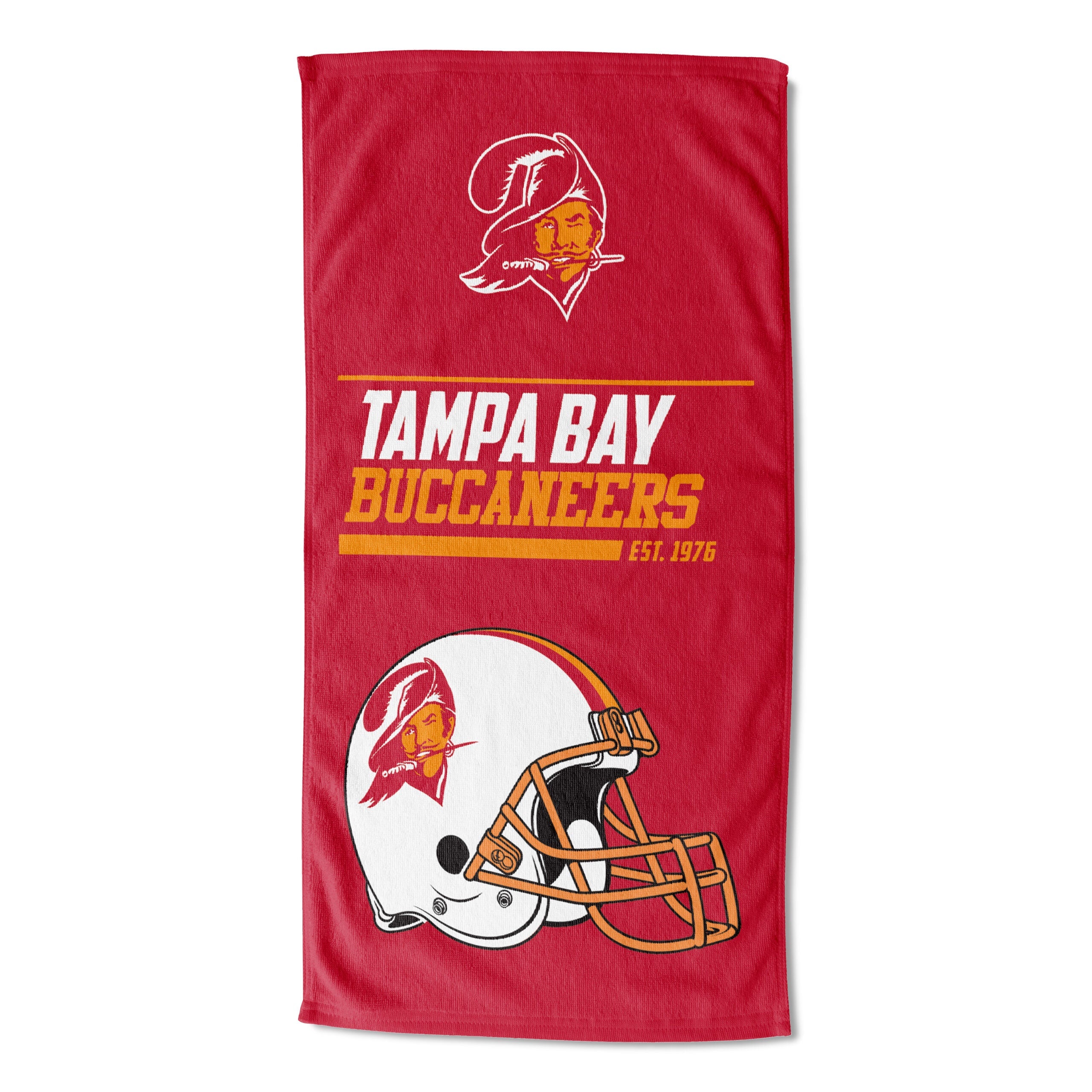 NFL Tampa Bay Buccaneers 40 Yard Dash Legacy Beach Towel 30x60 Inches
