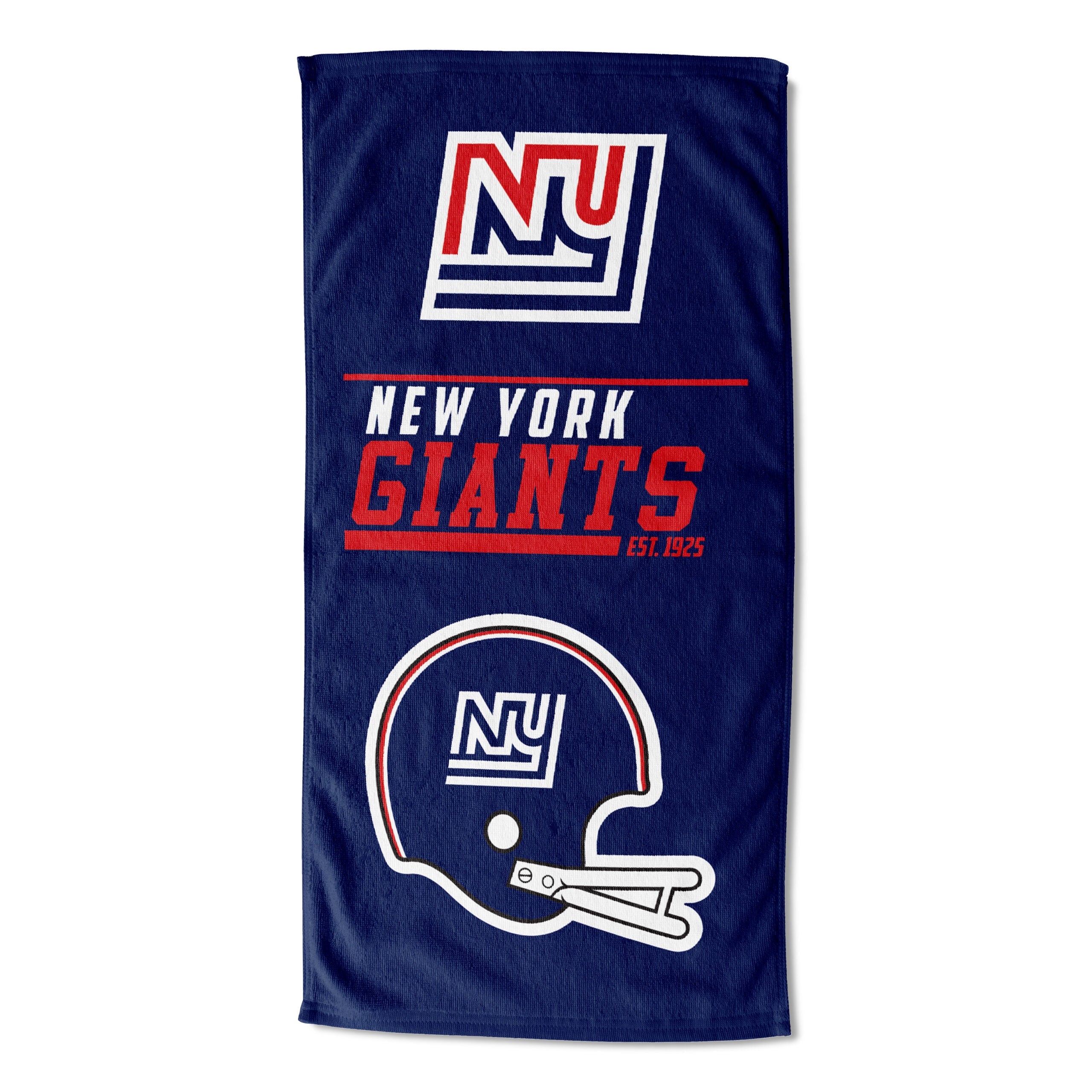 NFL New York Giants 40 Yard Dash Legacy Beach Towel 30x60 Inches