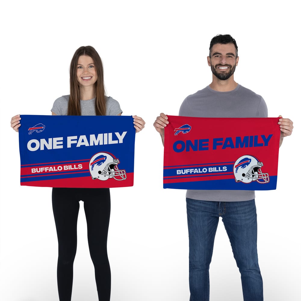 NFL Buffalo Bills Play Action Fan Towel 2 Pack 16 x 25 Inches