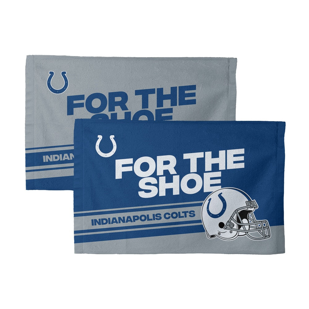 NFL Indianapolis Colts Play Action Fan Towel 2 Pack 16 x 25 Inches