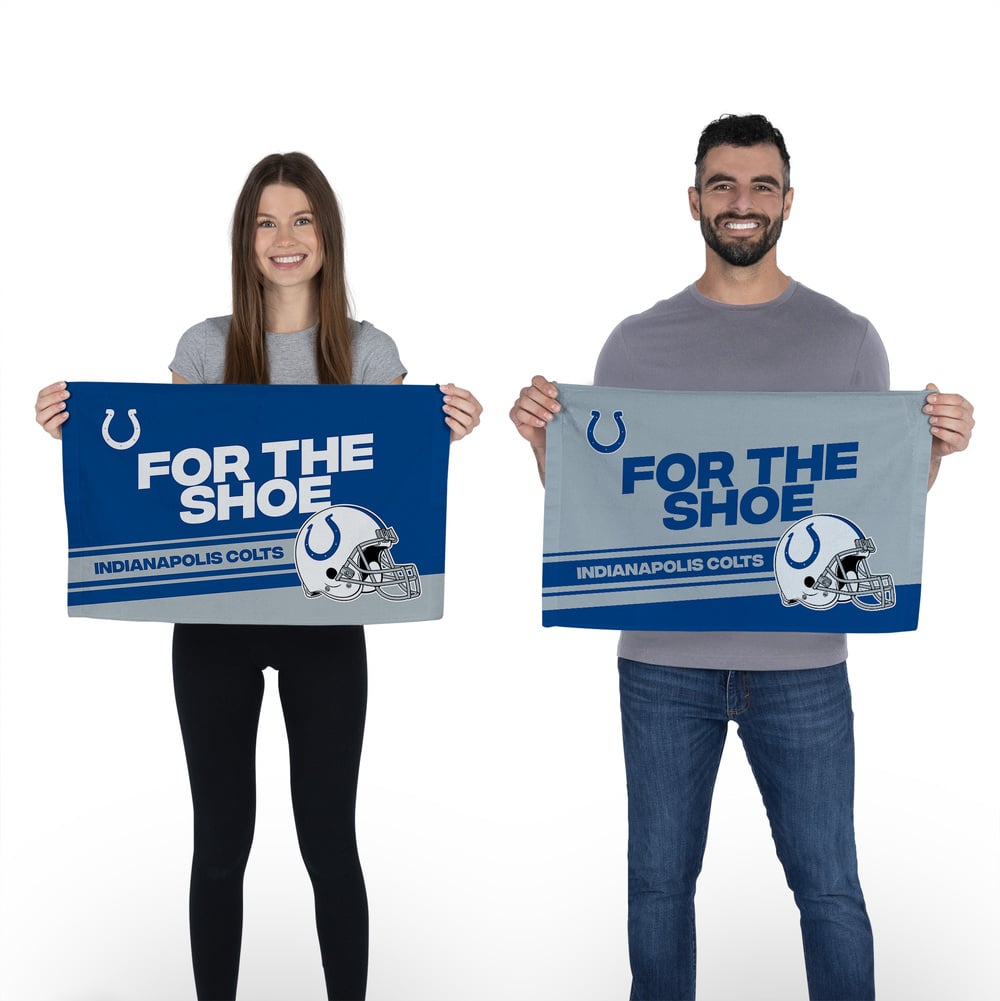 NFL Indianapolis Colts Play Action Fan Towel 2 Pack 16 x 25 Inches