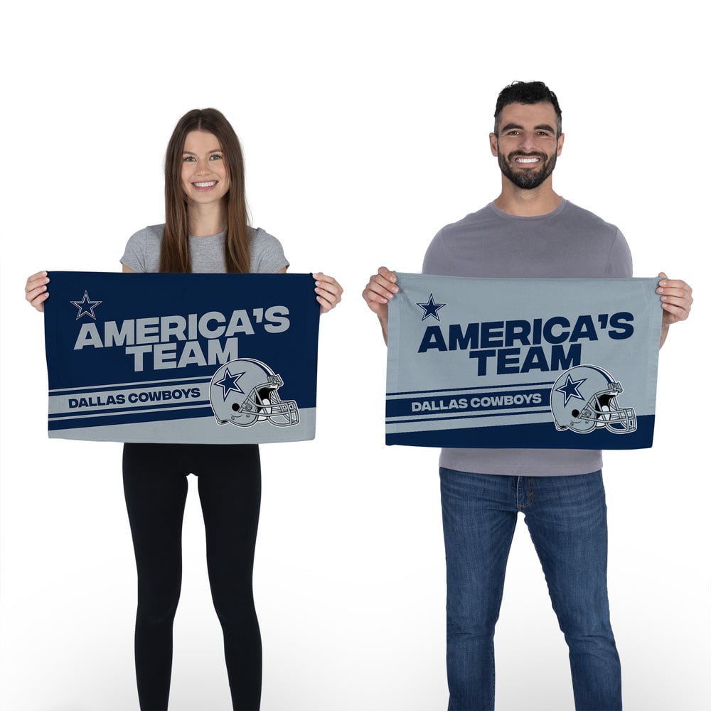NFL Dallas Cowboys Play Action Fan Towel 2 Pack 16 x 25 Inches