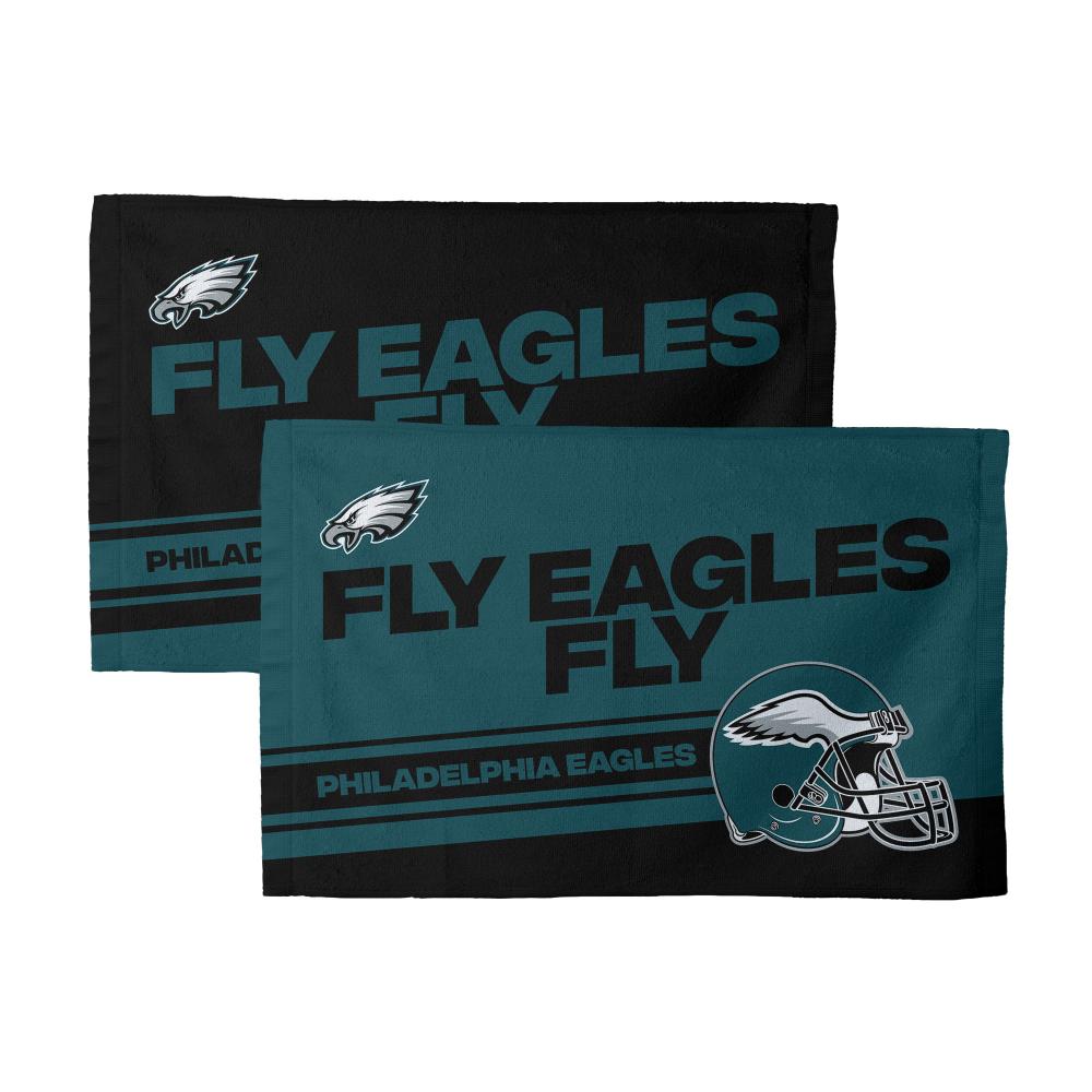 NFL Philadelphia Eagles Play Action Fan Towel 2 Pack 16 x 25 Inches