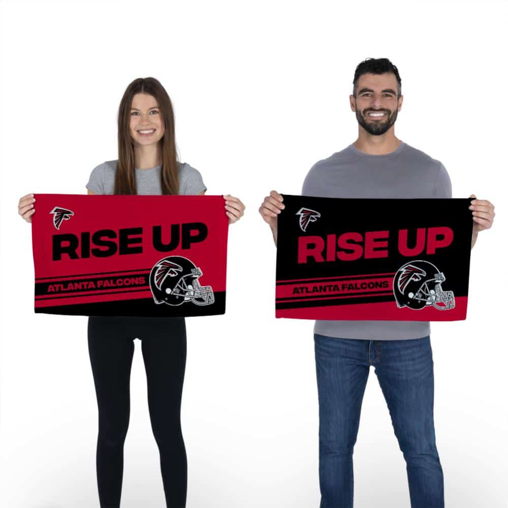 NFL Atlanta Falcons Play Action Fan Towel 2 Pack 16 x 25 Inches