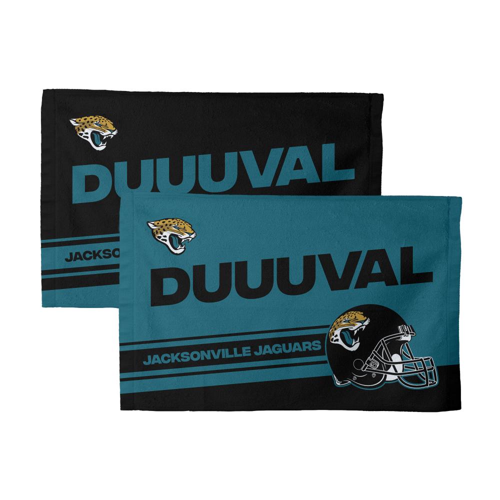 NFL Jacksonville Jaguars Play Action Fan Towel 2 Pack 16 x 25 Inches