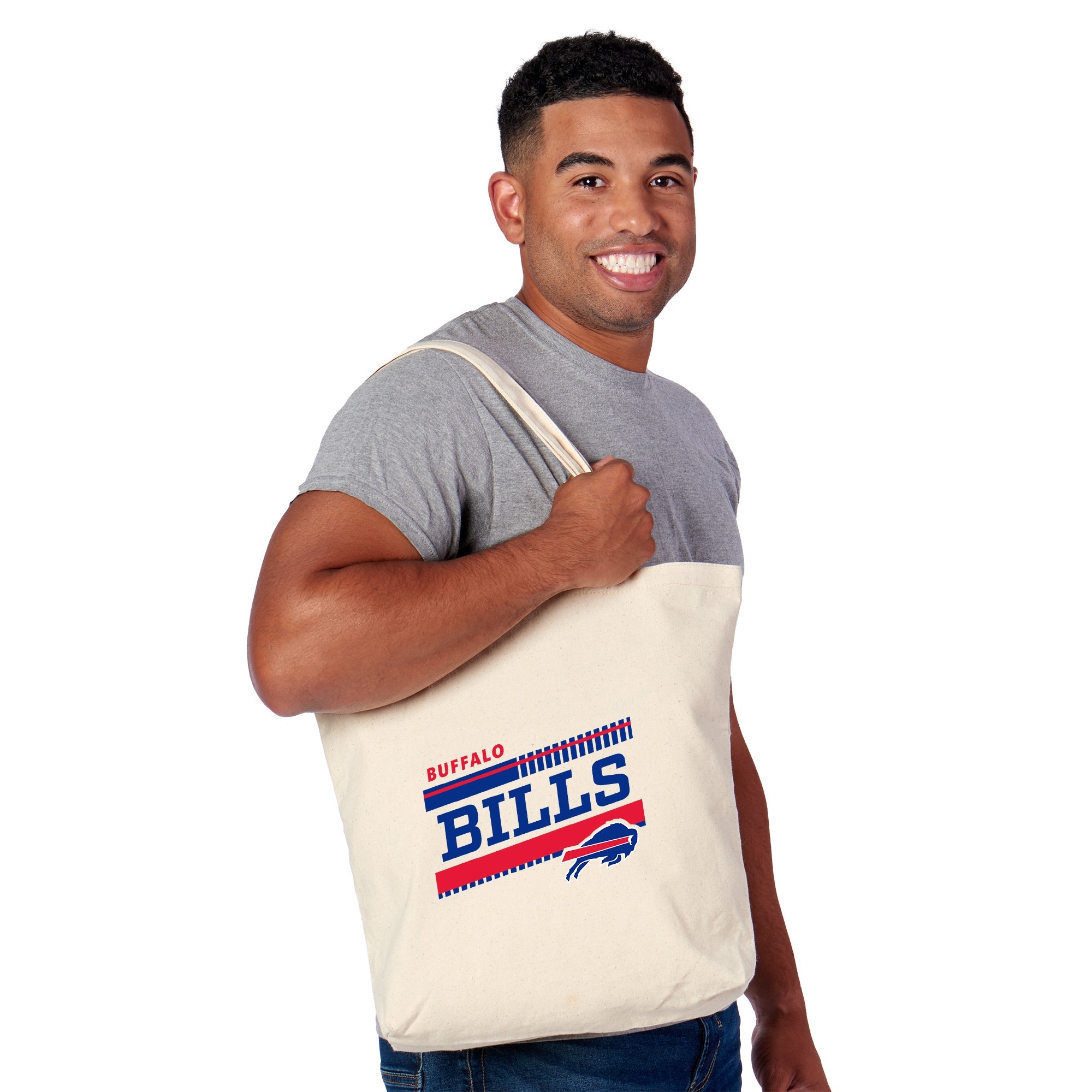 Buffalo Bills NFL Tracks Tote Bag