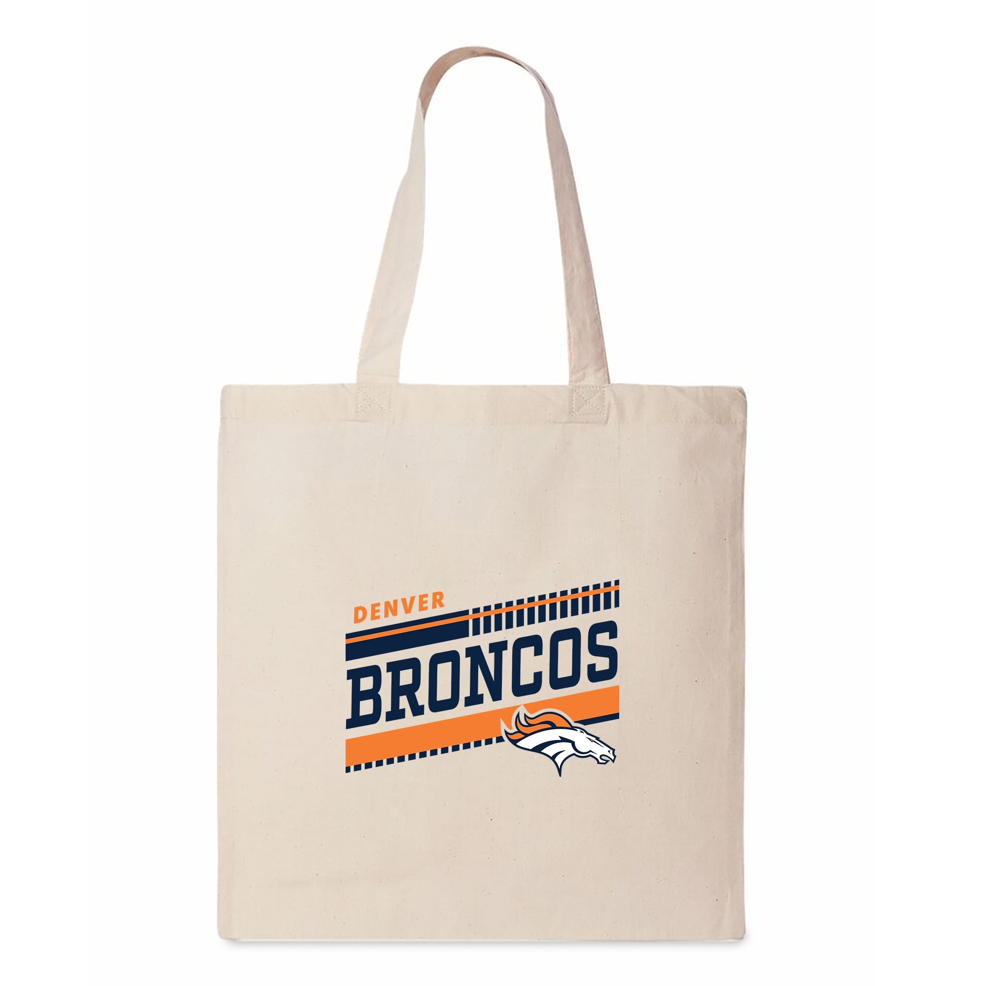 Denver Broncos NFL Tracks Tote Bag
