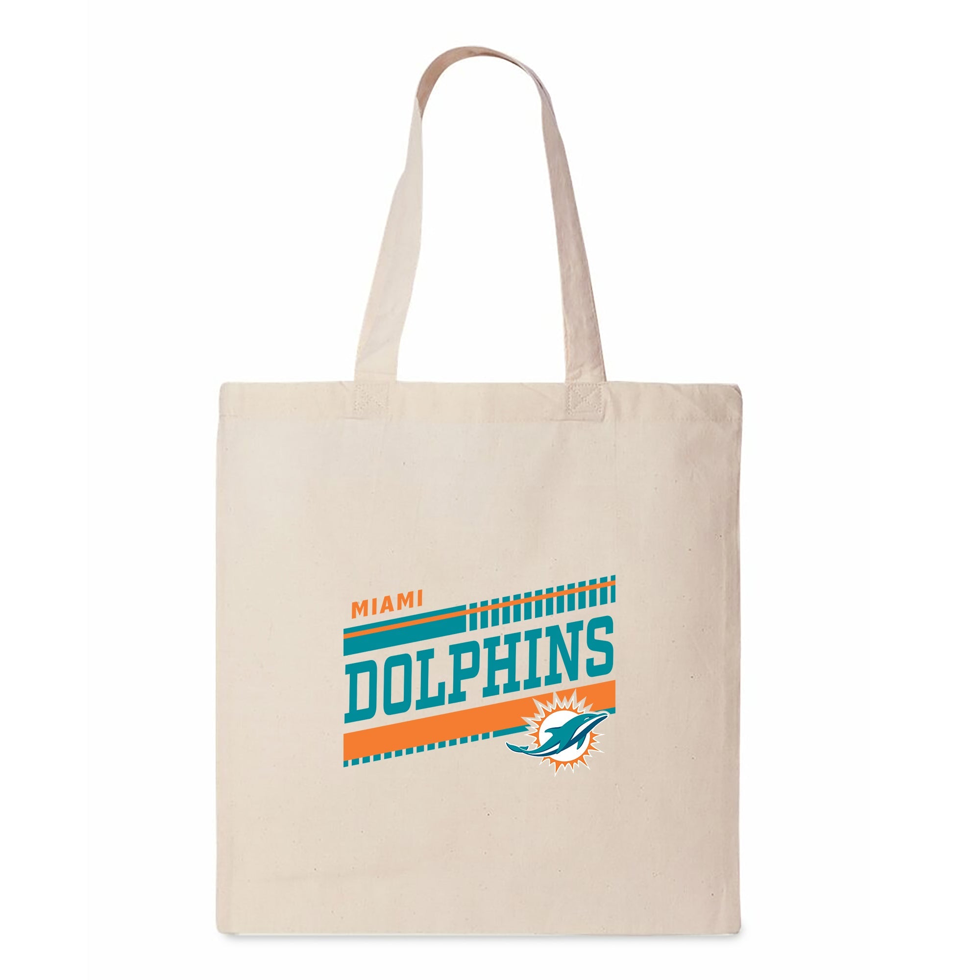 Miami Dolphins NFL Tracks Tote Bag