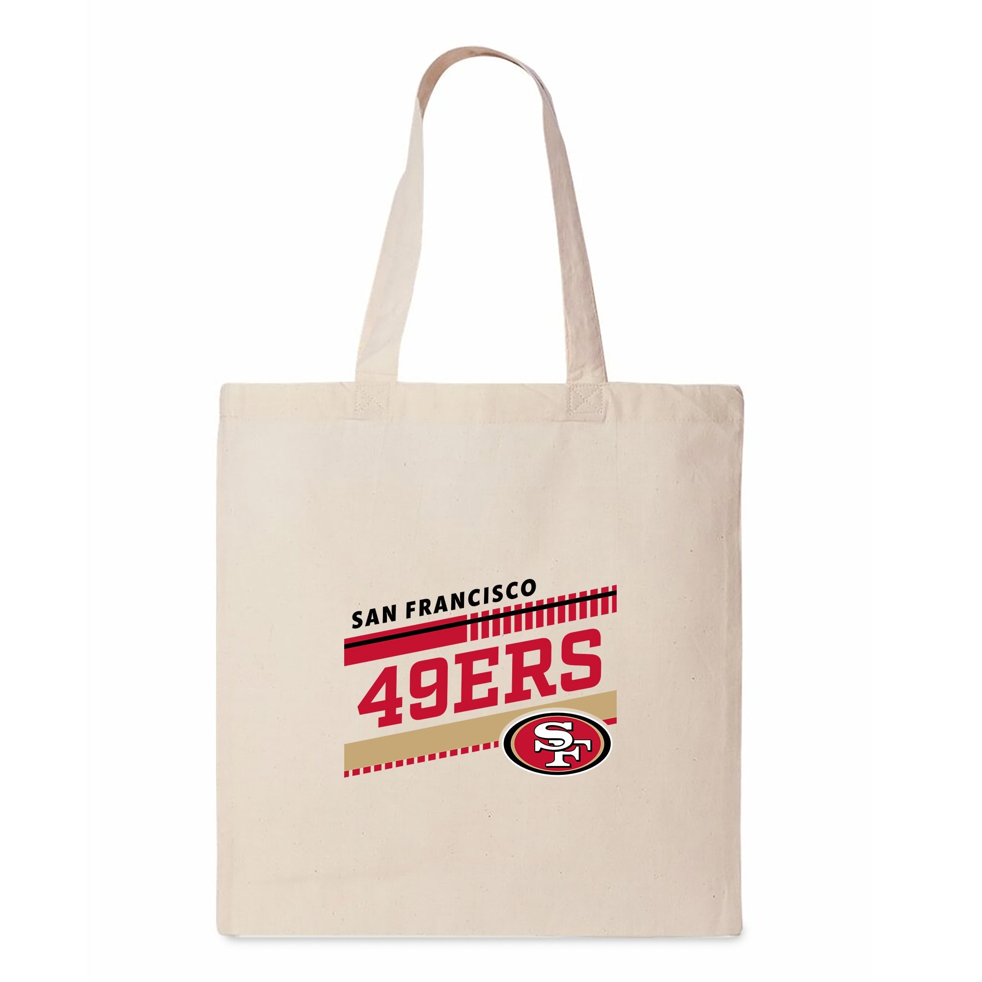 San Francisco 49ers NFL Tracks Tote Bag