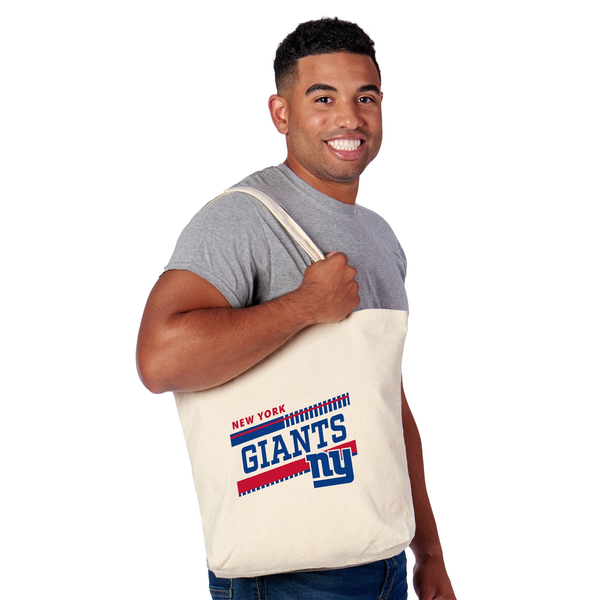 New York Giants NFL Tracks Tote Bag