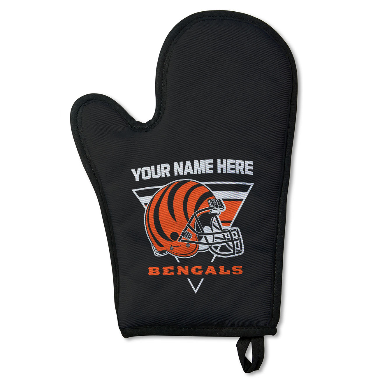 NFL Cincinnati Bengals Personalized BBQ Mitt 8 x 12 Inches