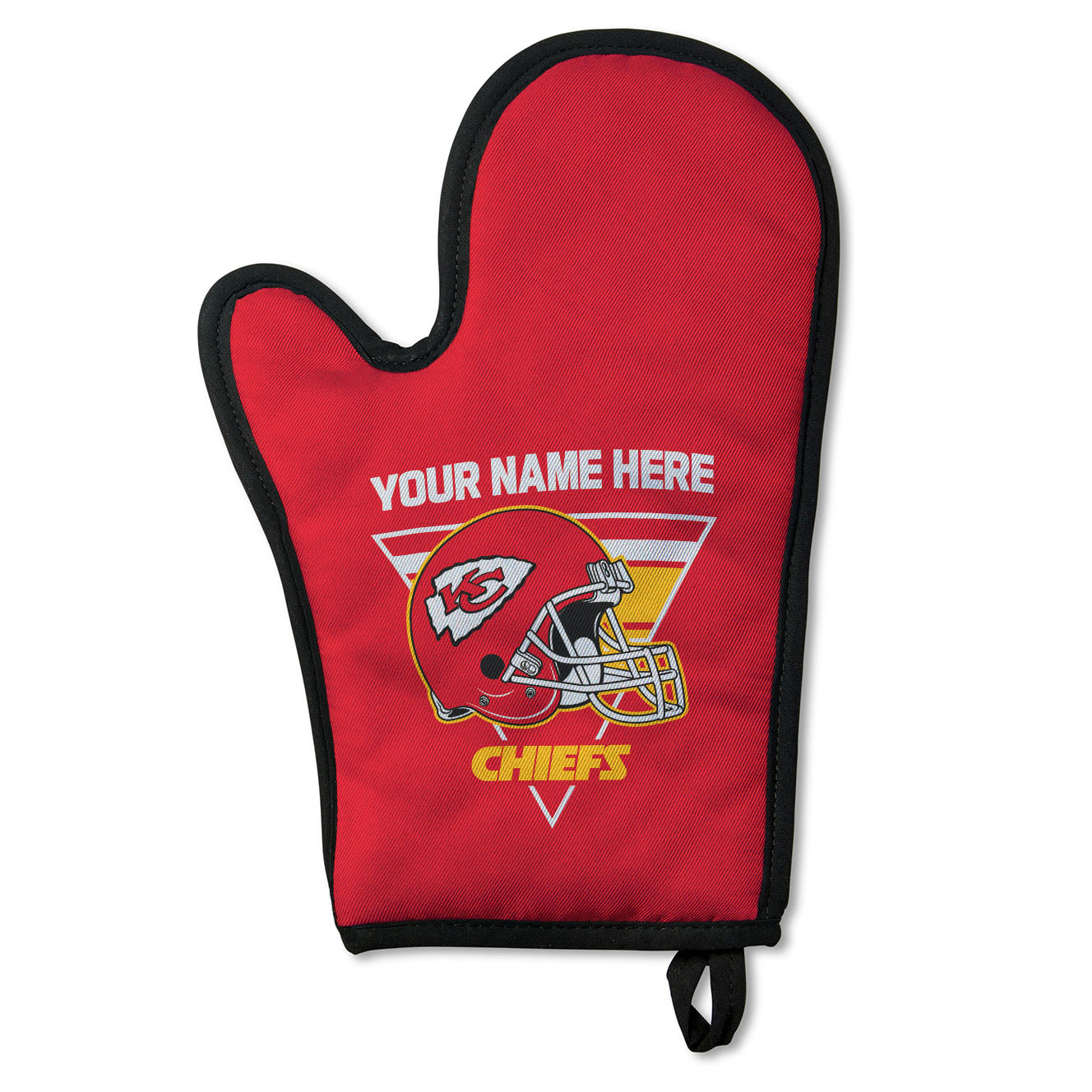 NFL Kansas City Chiefs Personalized BBQ Mitt 8 x 12 Inches