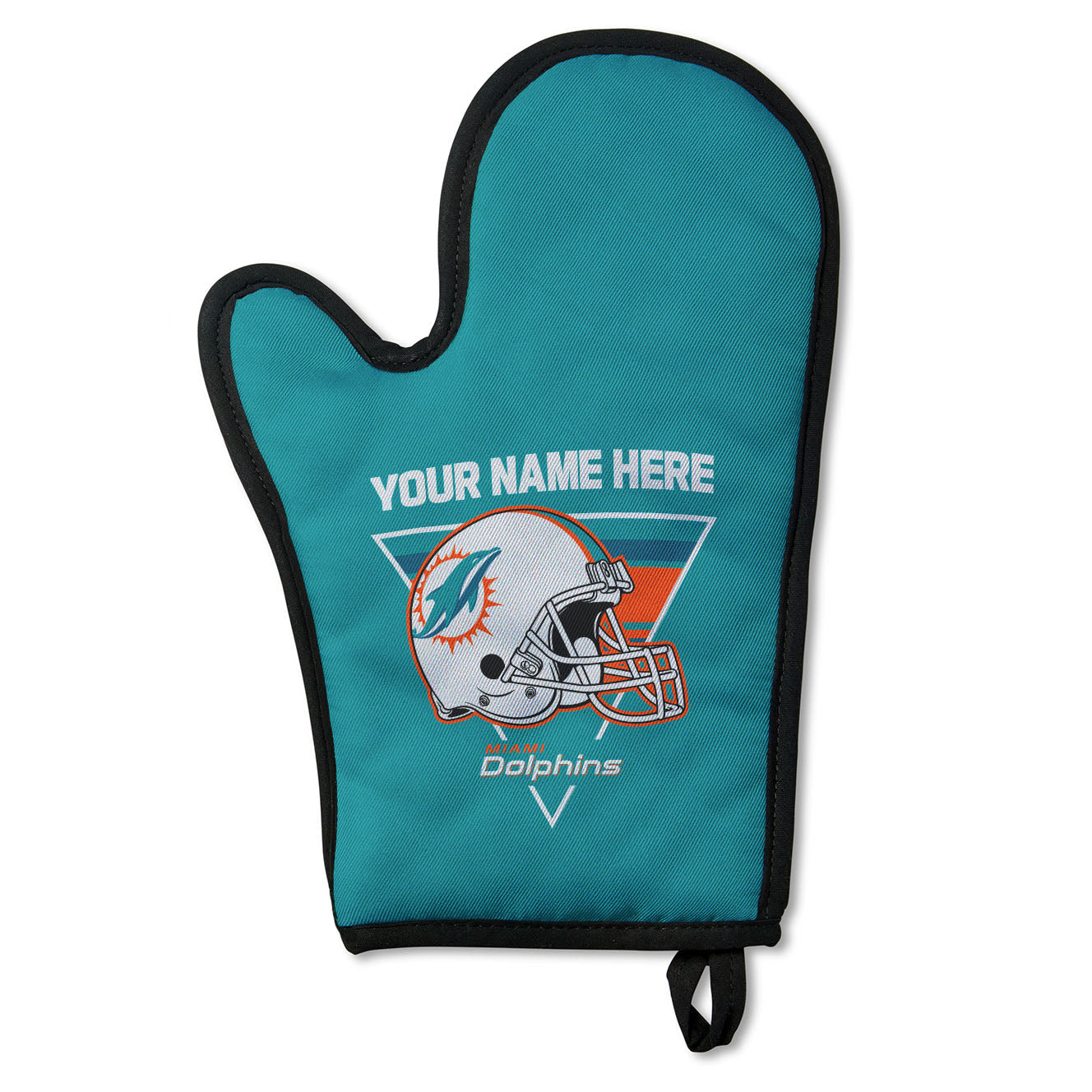 NFL Miami Dolphins Personalized BBQ Mitt 8 x 12 Inches