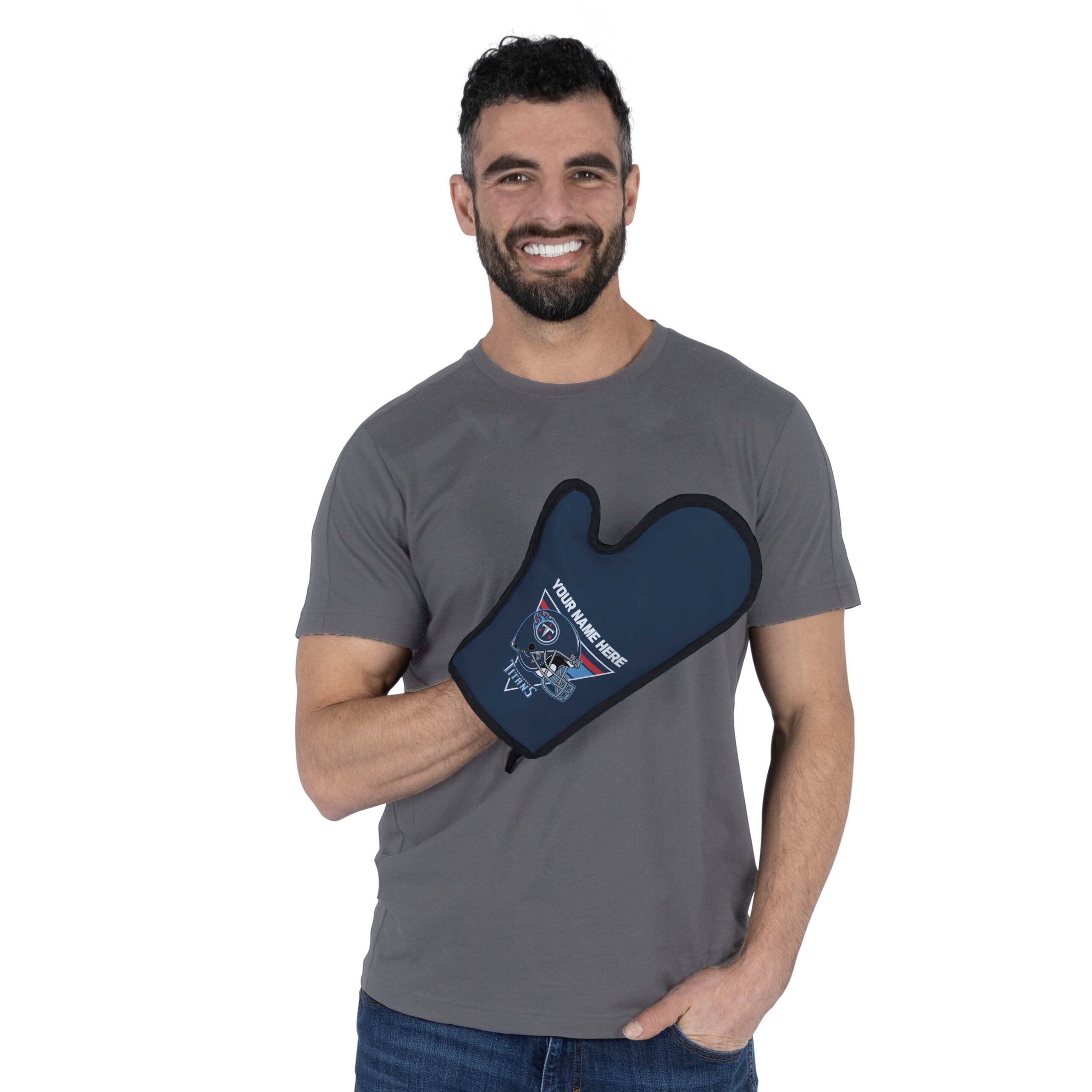 NFL Tennessee Titans Personalized BBQ Mitt 8 x 12 Inches