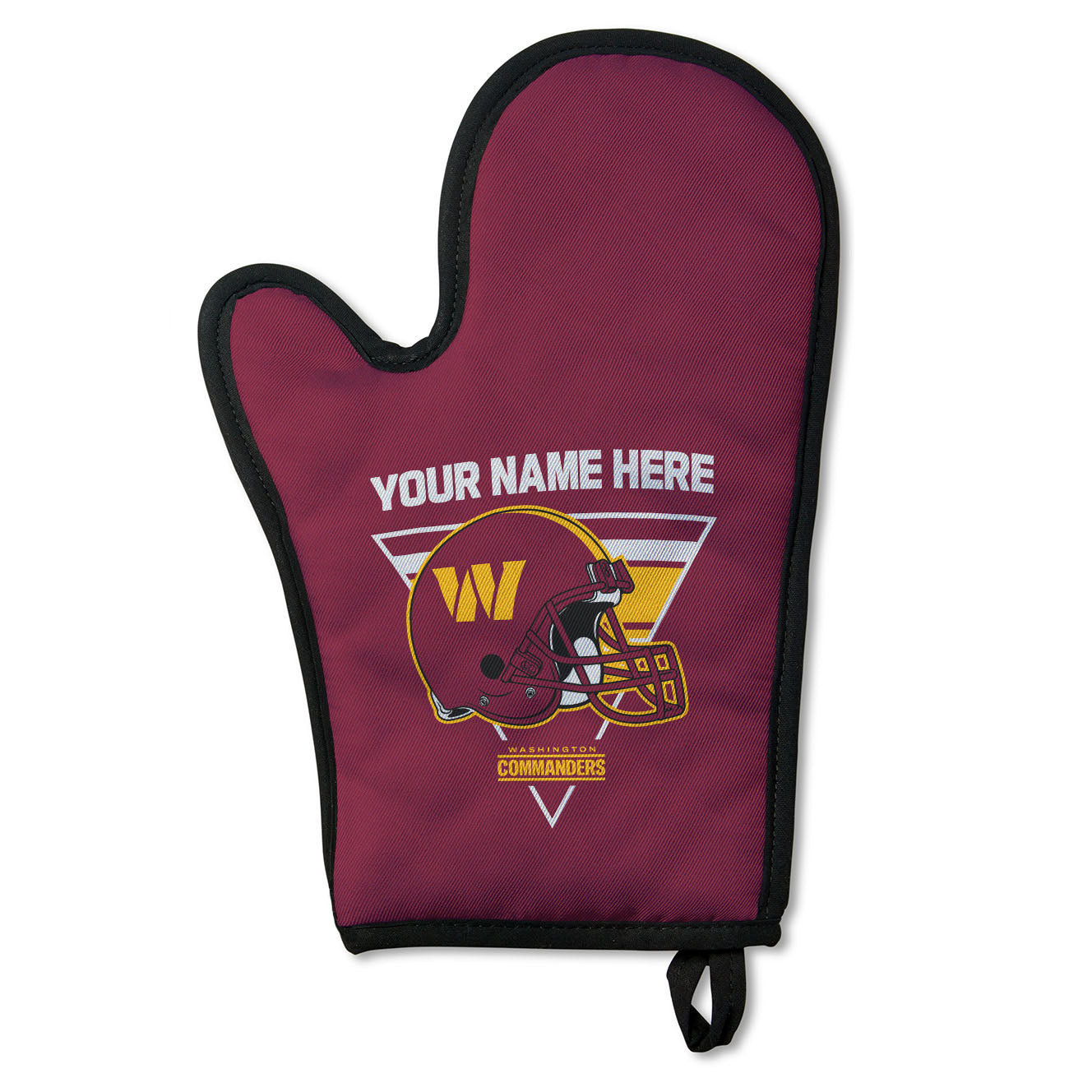 NFL Washington Commanders Personalized BBQ Mitt 8 x 12 Inches