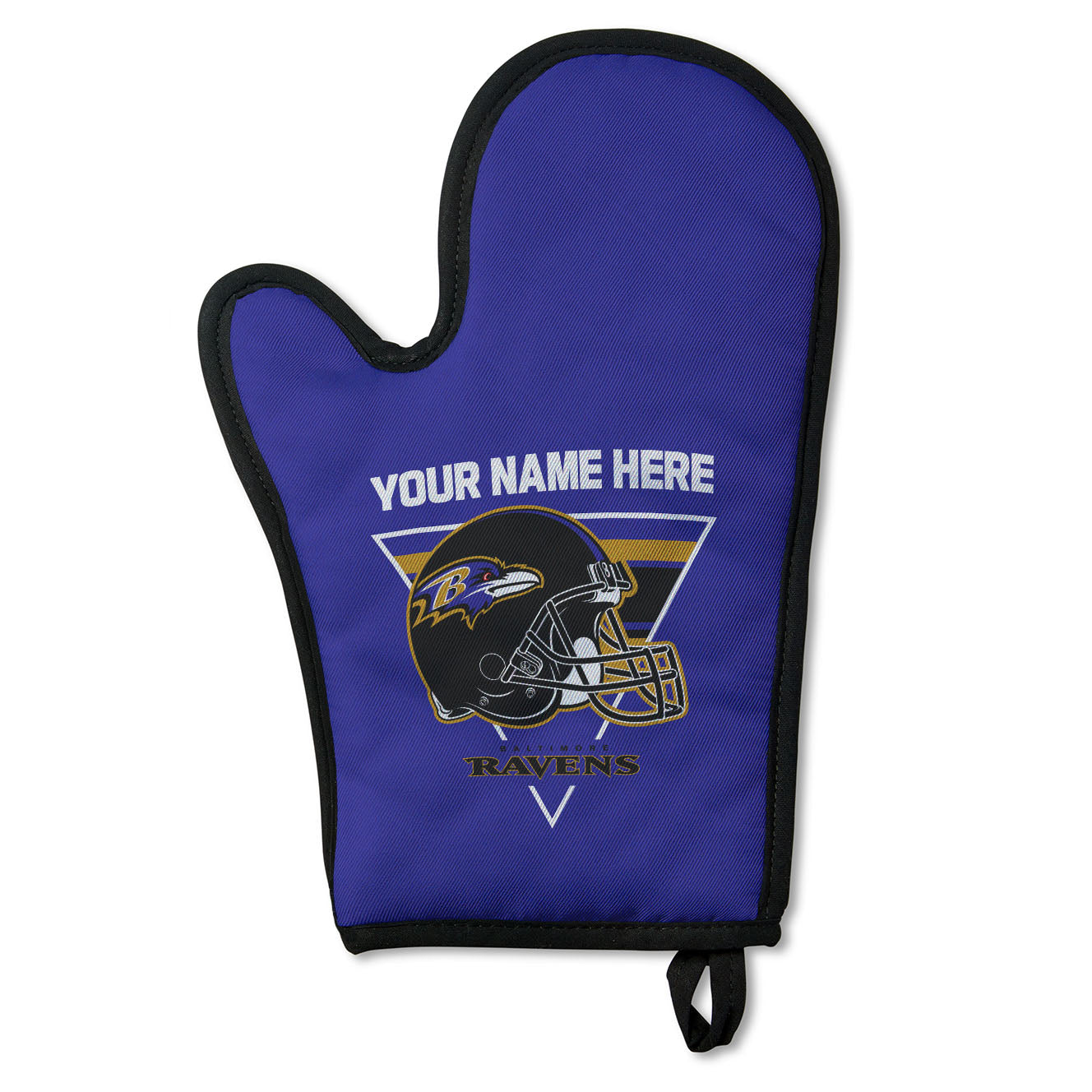 NFL Baltimore Ravens Personalized BBQ Mitt 8 x 12 Inches
