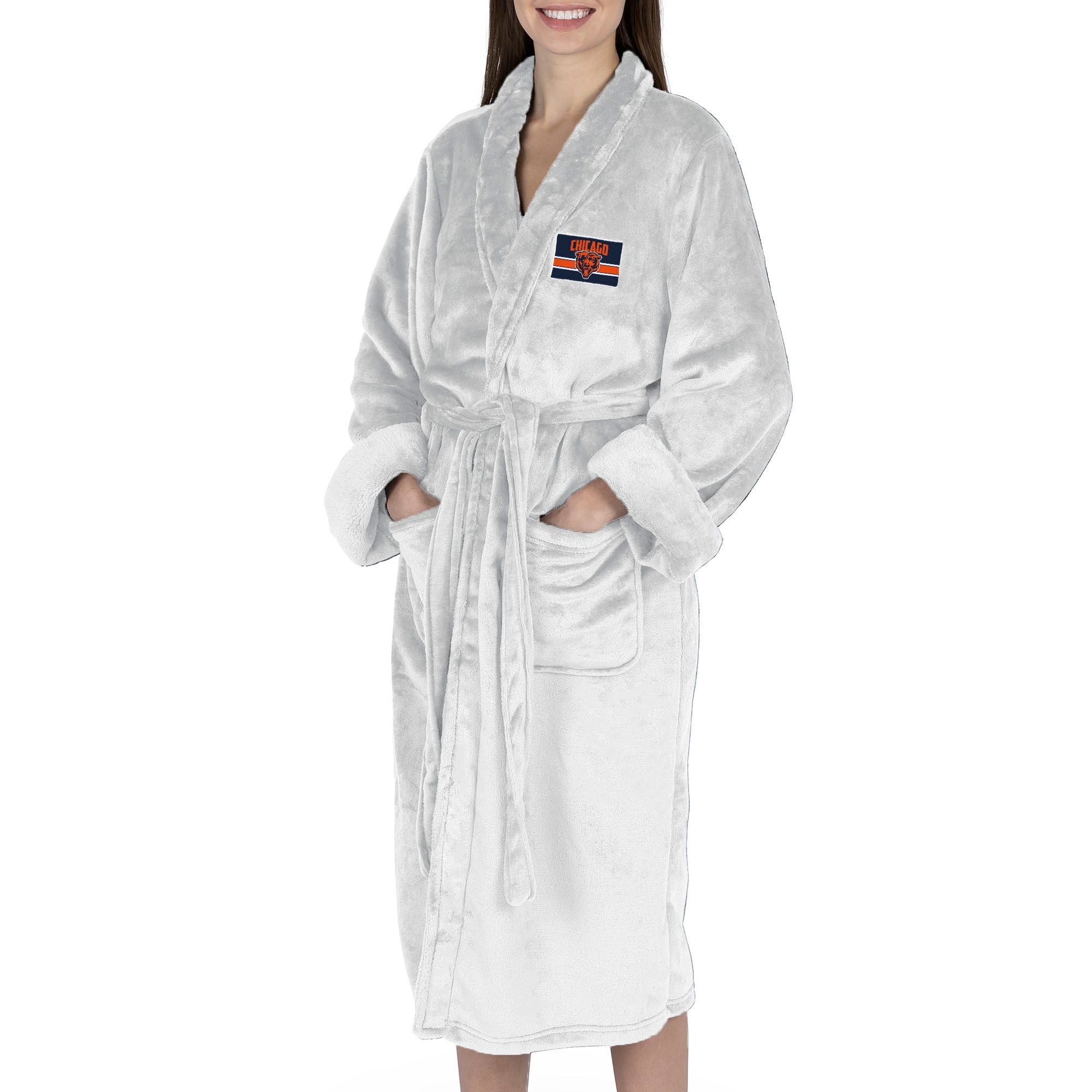 Chicago Bears NFL Rollout Silk Touch Robe Small/Medium