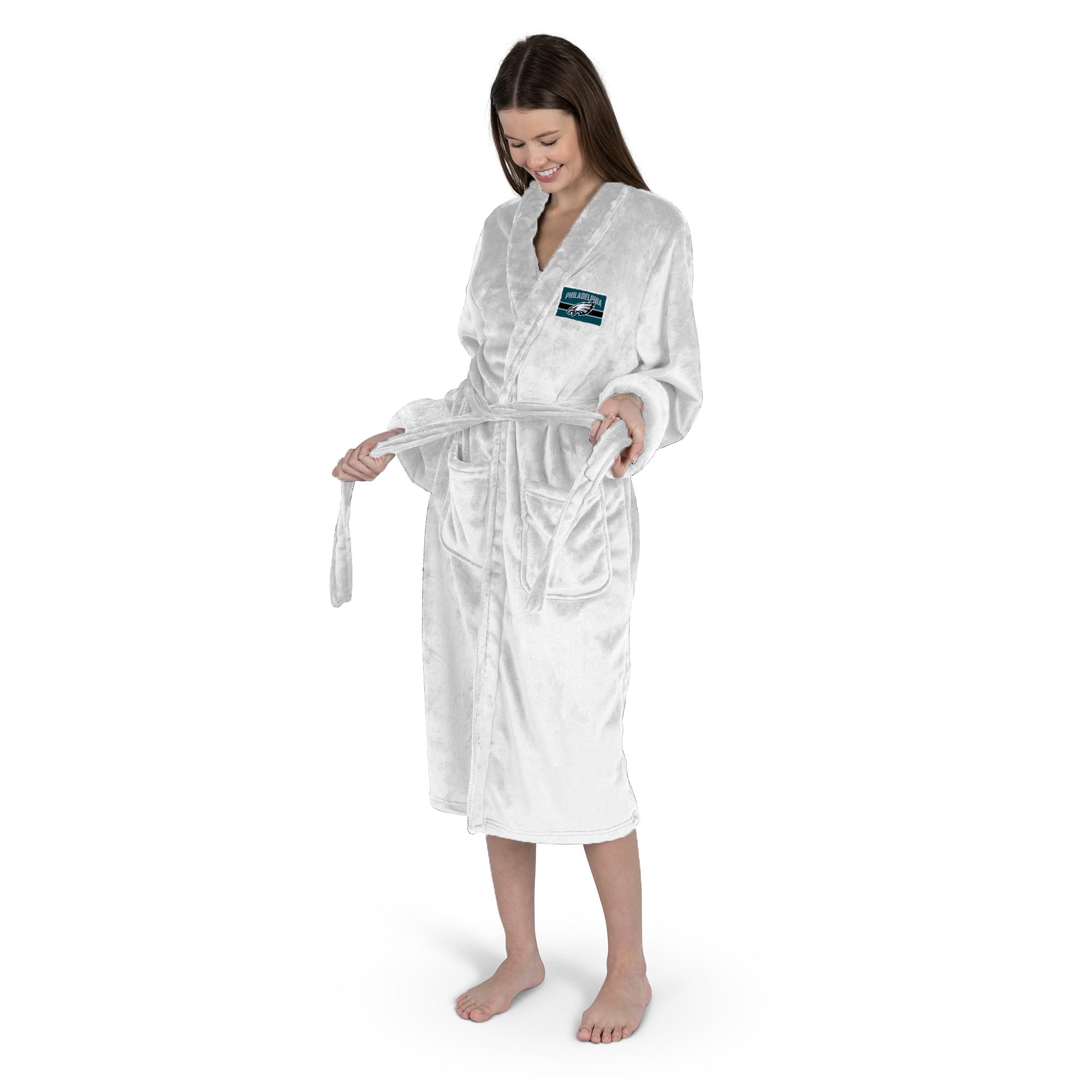 Philadelphia Eagles NFL Rollout Silk Touch Robe Small/Medium