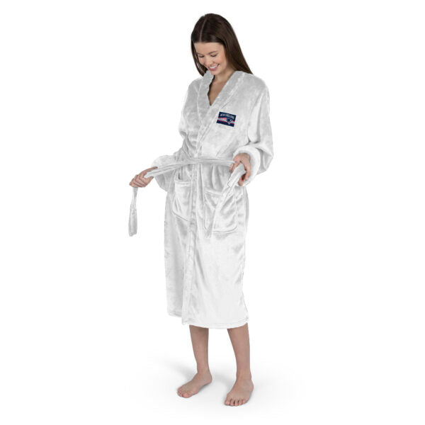 New England Patriots NFL Rollout Silk Touch Robe Small/Medium