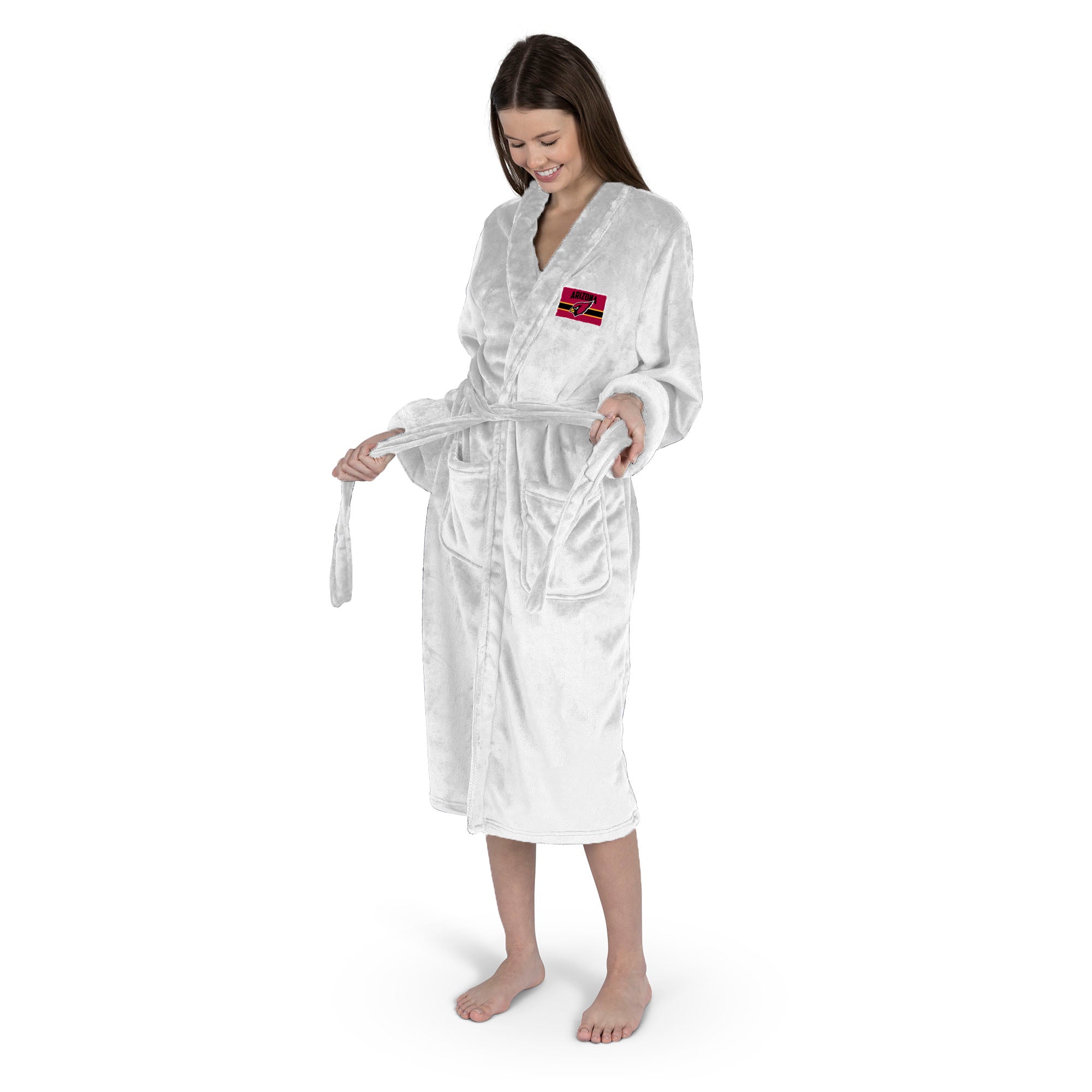 Arizona Cardinals NFL Rollout Silk Touch Robe Small/Medium