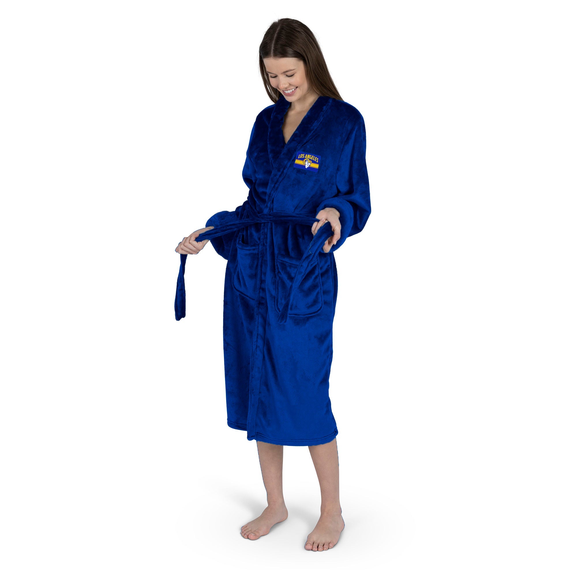 Los Angeles Rams NFL Rollout Silk Touch Robe Small/Medium
