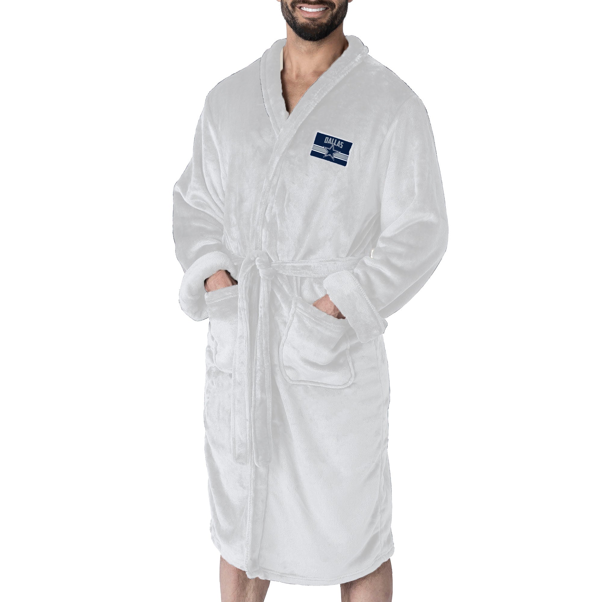 Dallas Cowboys NFL Rollout Silk Touch Robe Large/XLarge