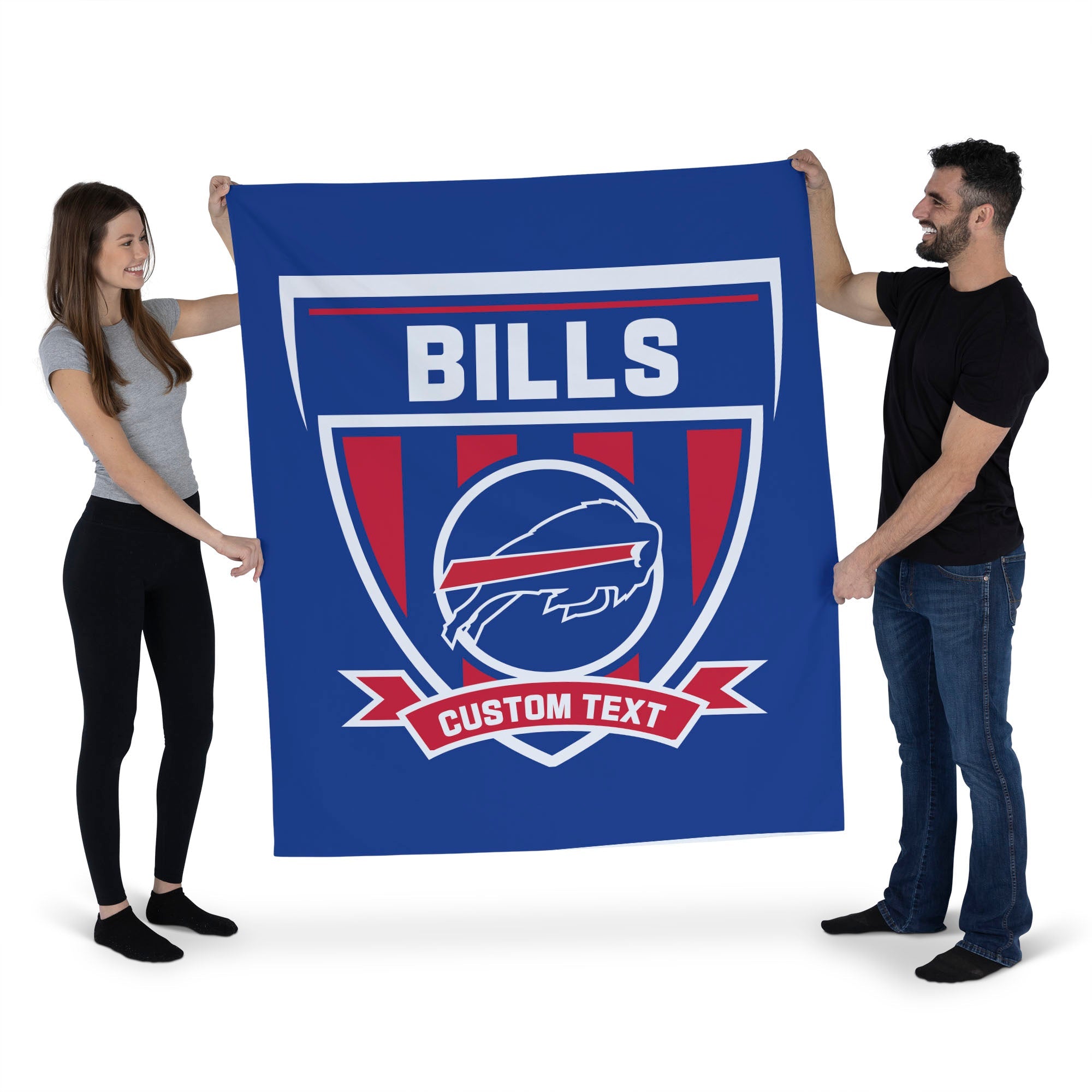 NFL Buffalo Bills Allegiance Personalized Wall Hanging 50x60 Inches