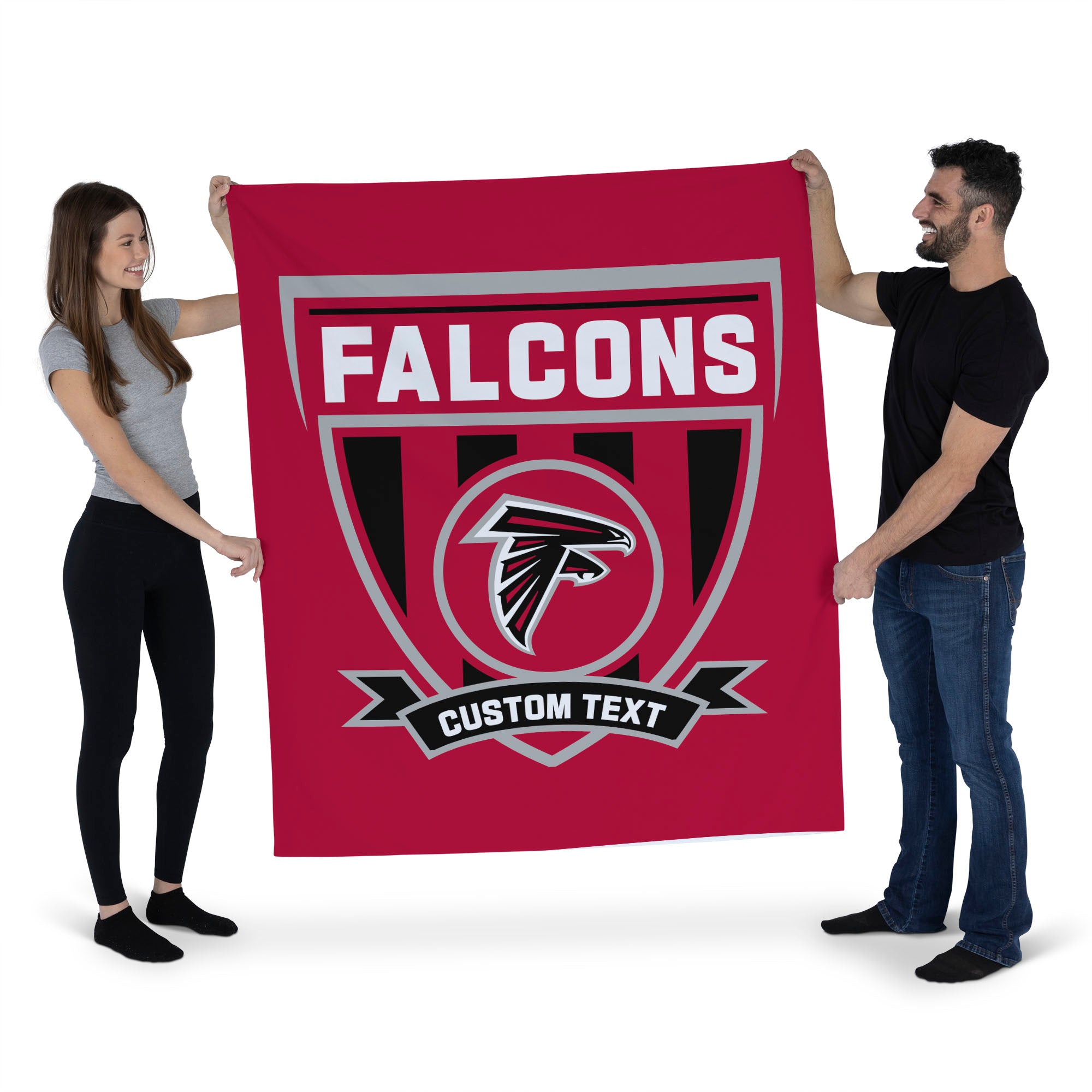 NFL Atlanta Falcons Allegiance Personalized Wall Hanging 50x60 Inches