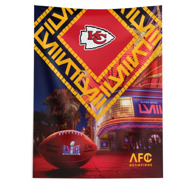 NFL Super Bowl 58 San Francisco 49ers Arrival Participant Wall Hanging 34 x 40 Inches