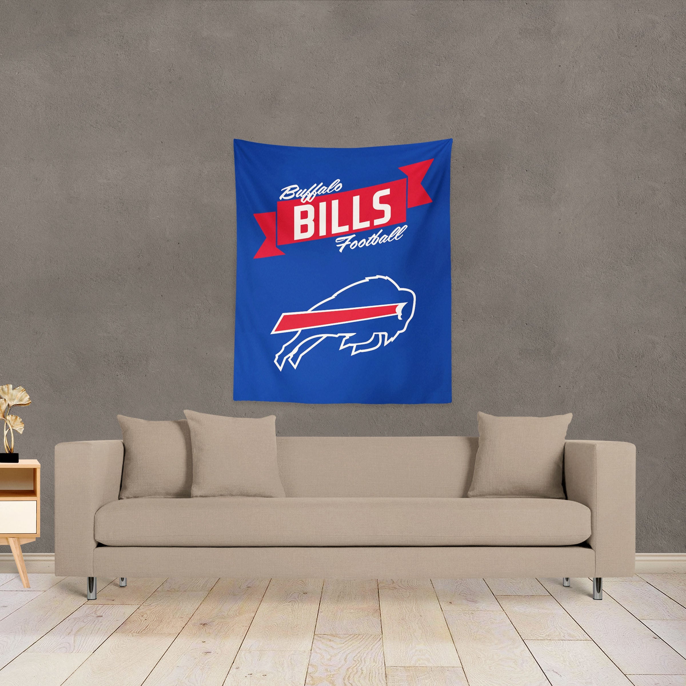 NFL Buffalo Bills Premium Wall Hanging 34 x 40 Inches