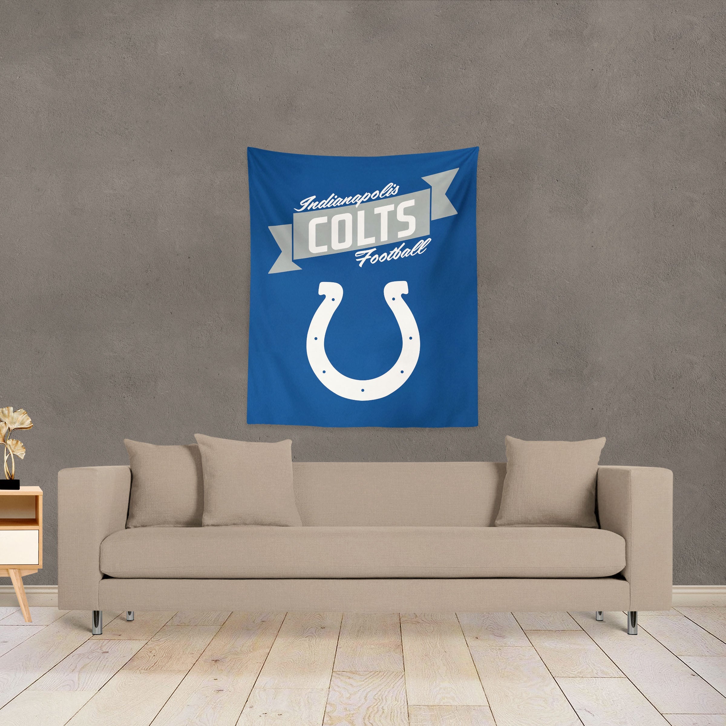 NFL Indianapolis Colts Premium Wall Hanging 34 x 40 Inches