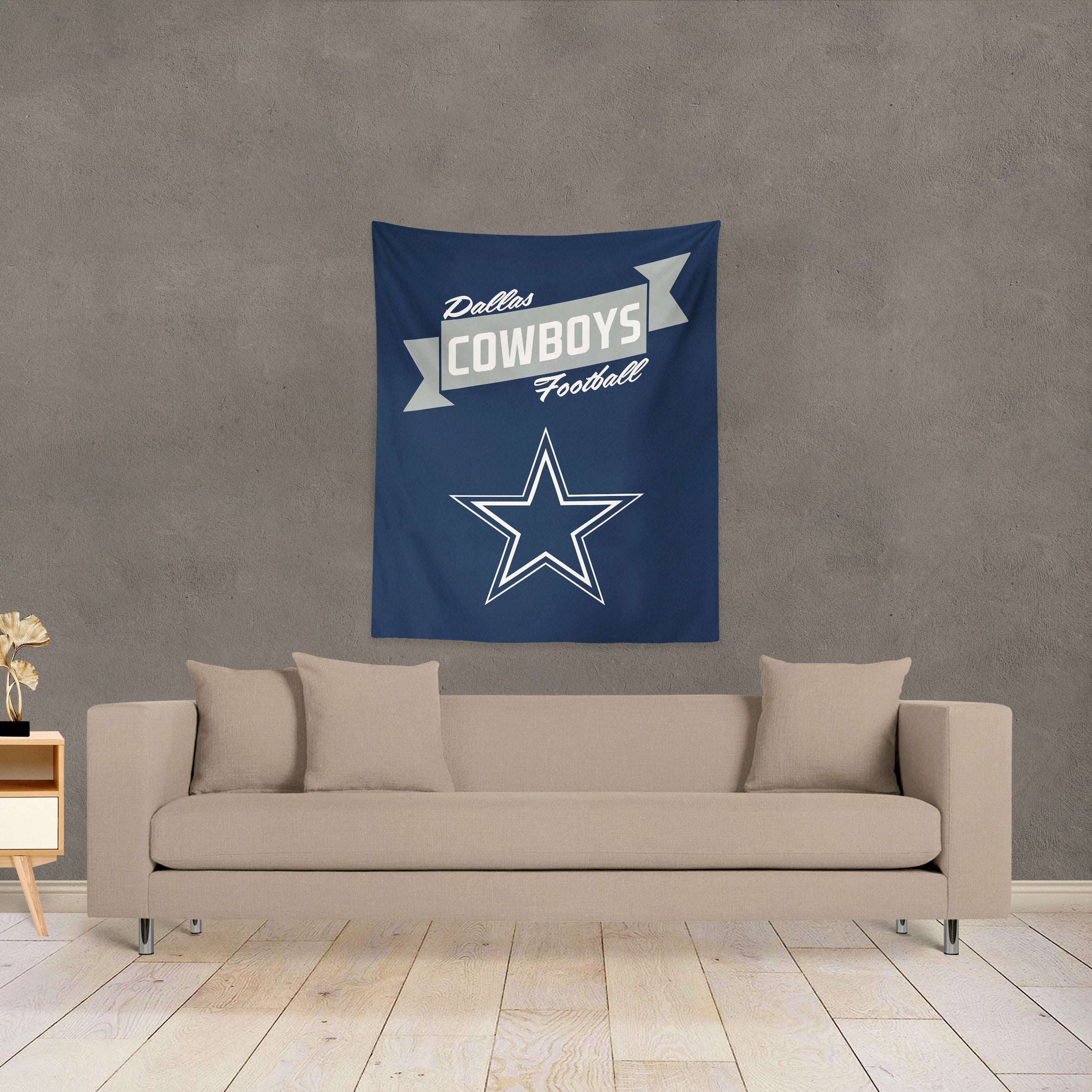 NFL Dallas Cowboys Premium Wall Hanging 34 x 40 Inches