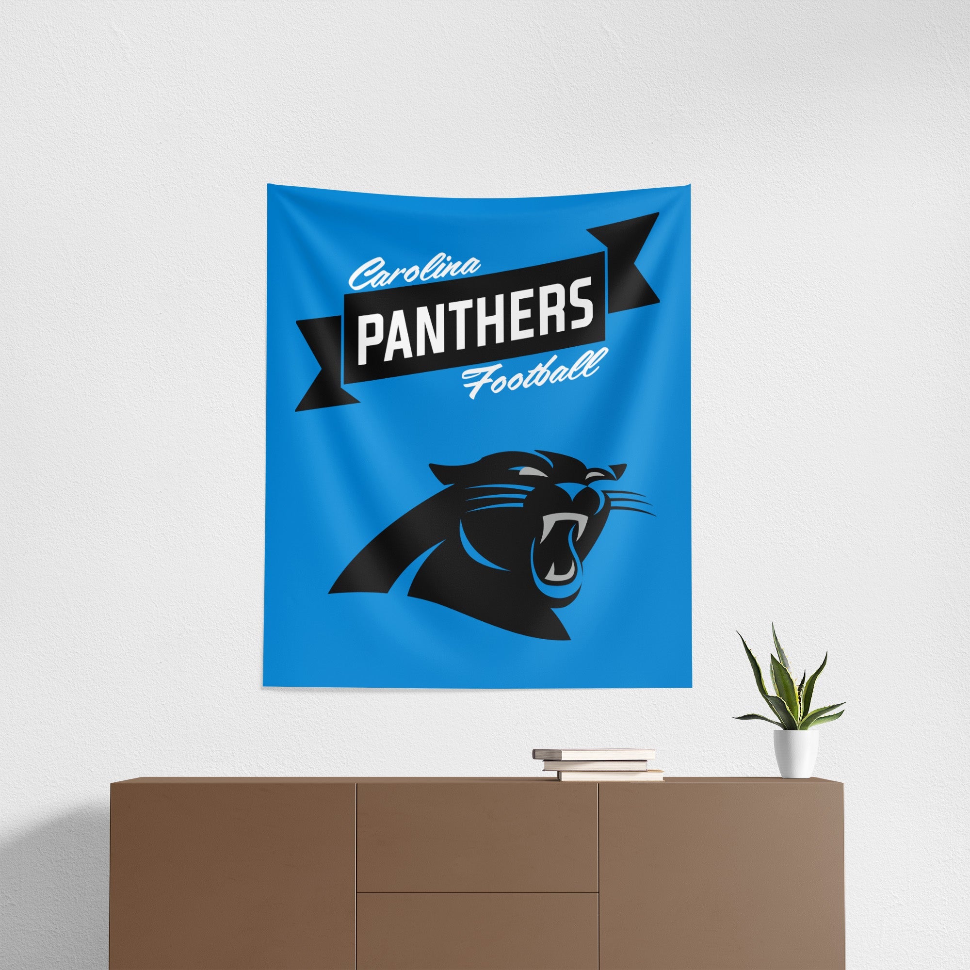 NFL Carolina Panthers Premium Wall Hanging 34 x 40 Inches