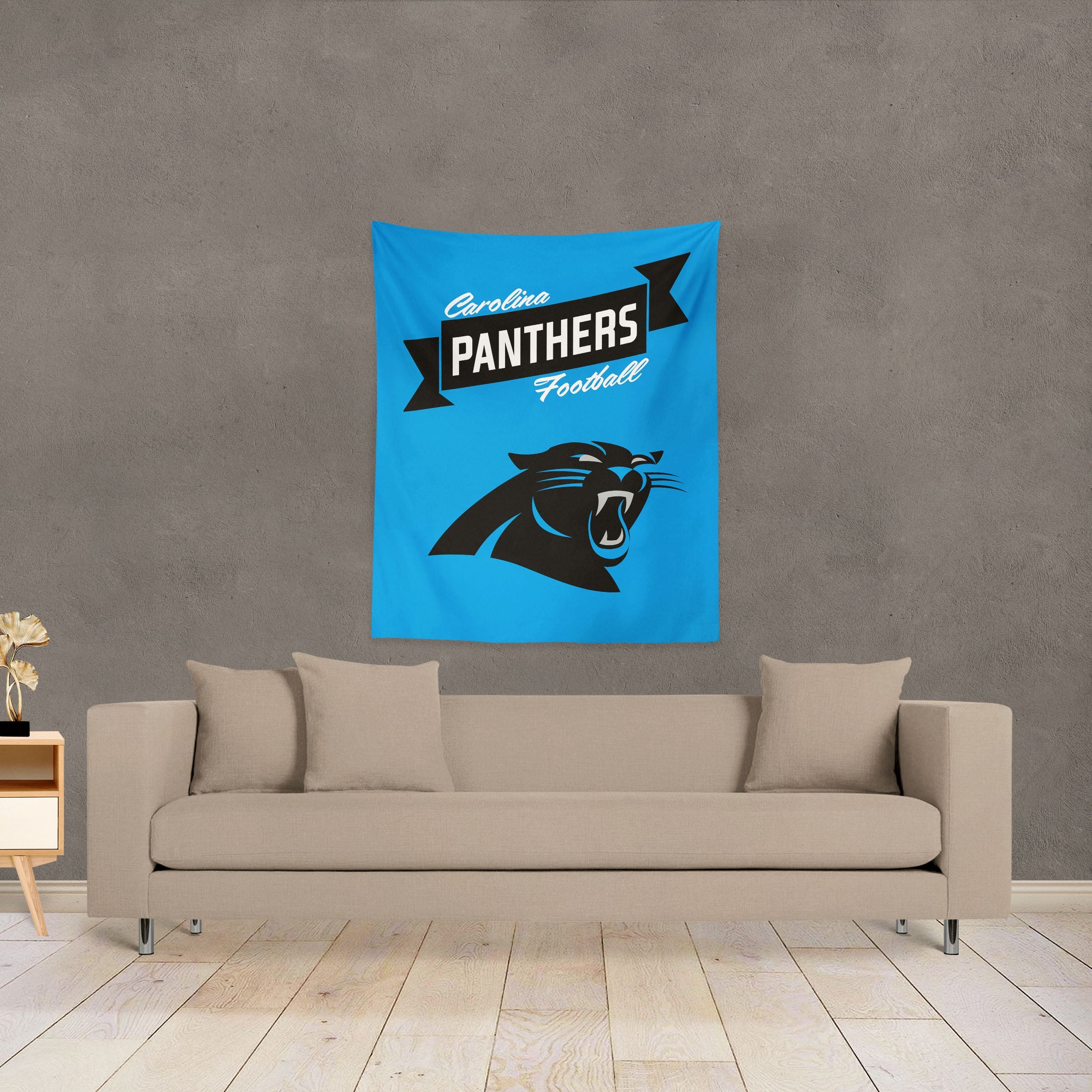 NFL Carolina Panthers Premium Wall Hanging 34 x 40 Inches