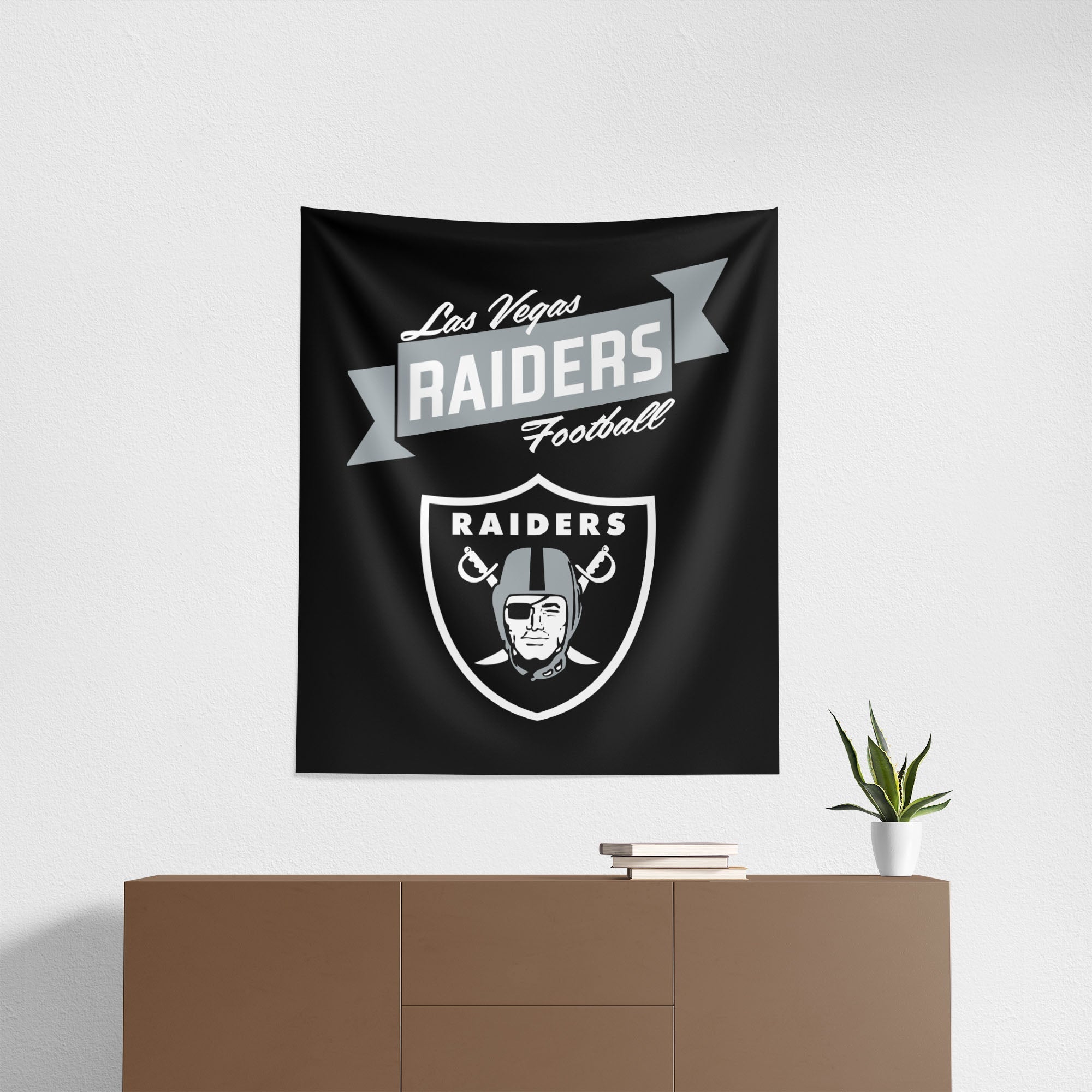 NFL Las Vegas Raiders Premium Wall Hanging 34 x 40 Inches