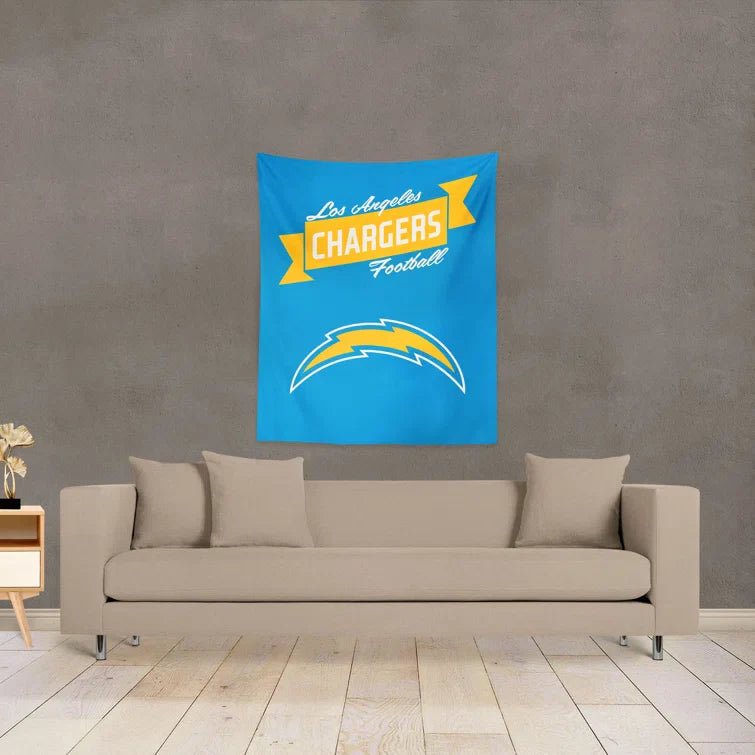 NFL Chargers Premium Wall Hanging 34 x 40 Inches