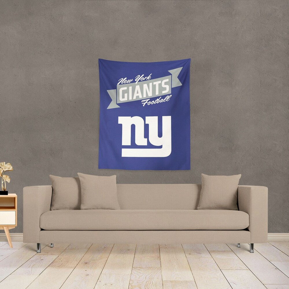 NFL New York Giants Premium Wall Hanging 34 x 40 Inches