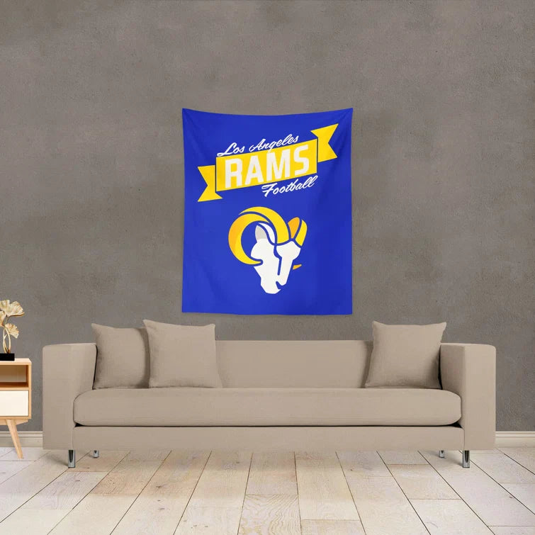 NFL Los Angeles Rams Premium Wall Hanging 34 x 40 Inches