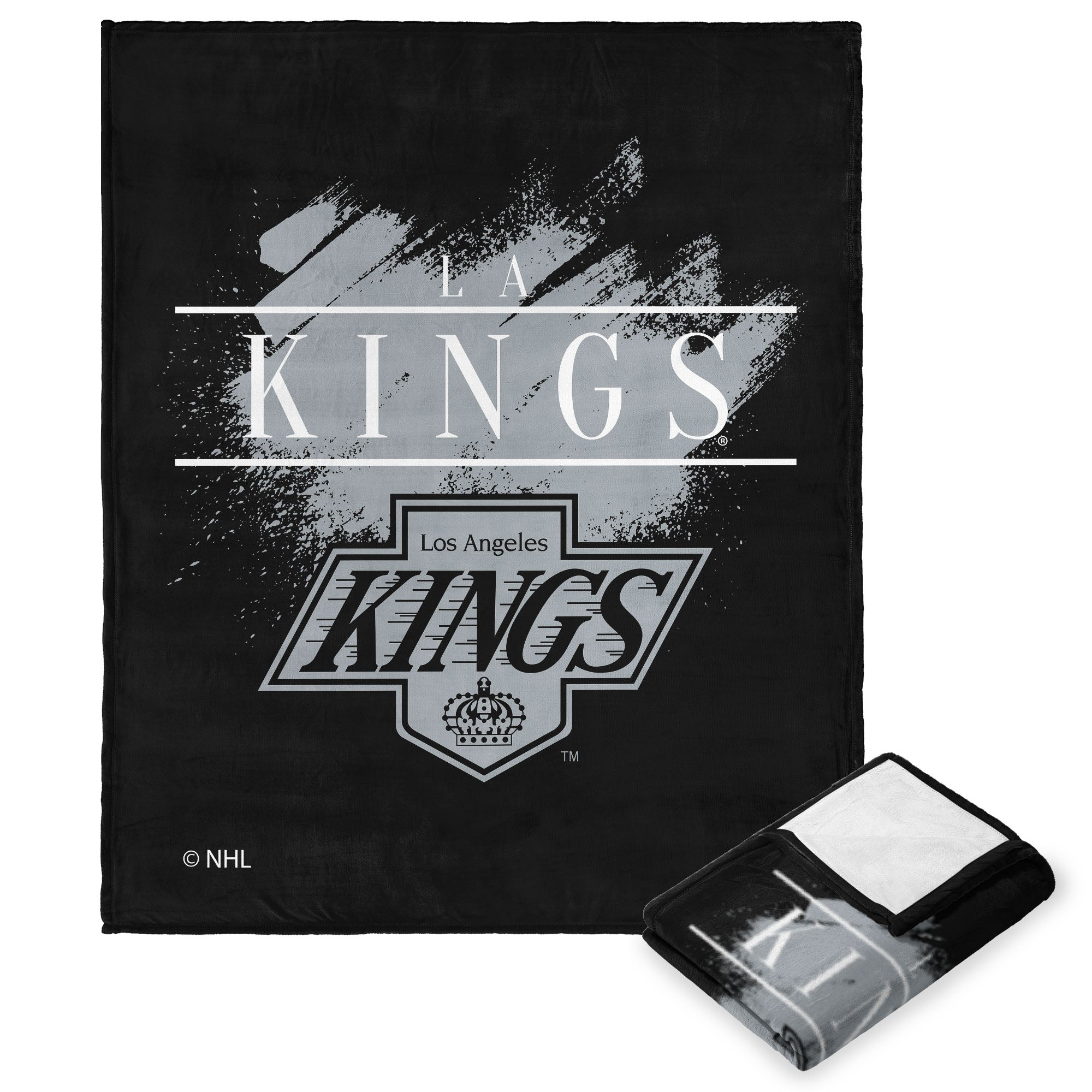NHL Los Angeles Kings Vintage Silk Touch Throw Blanket 50x60 Inches